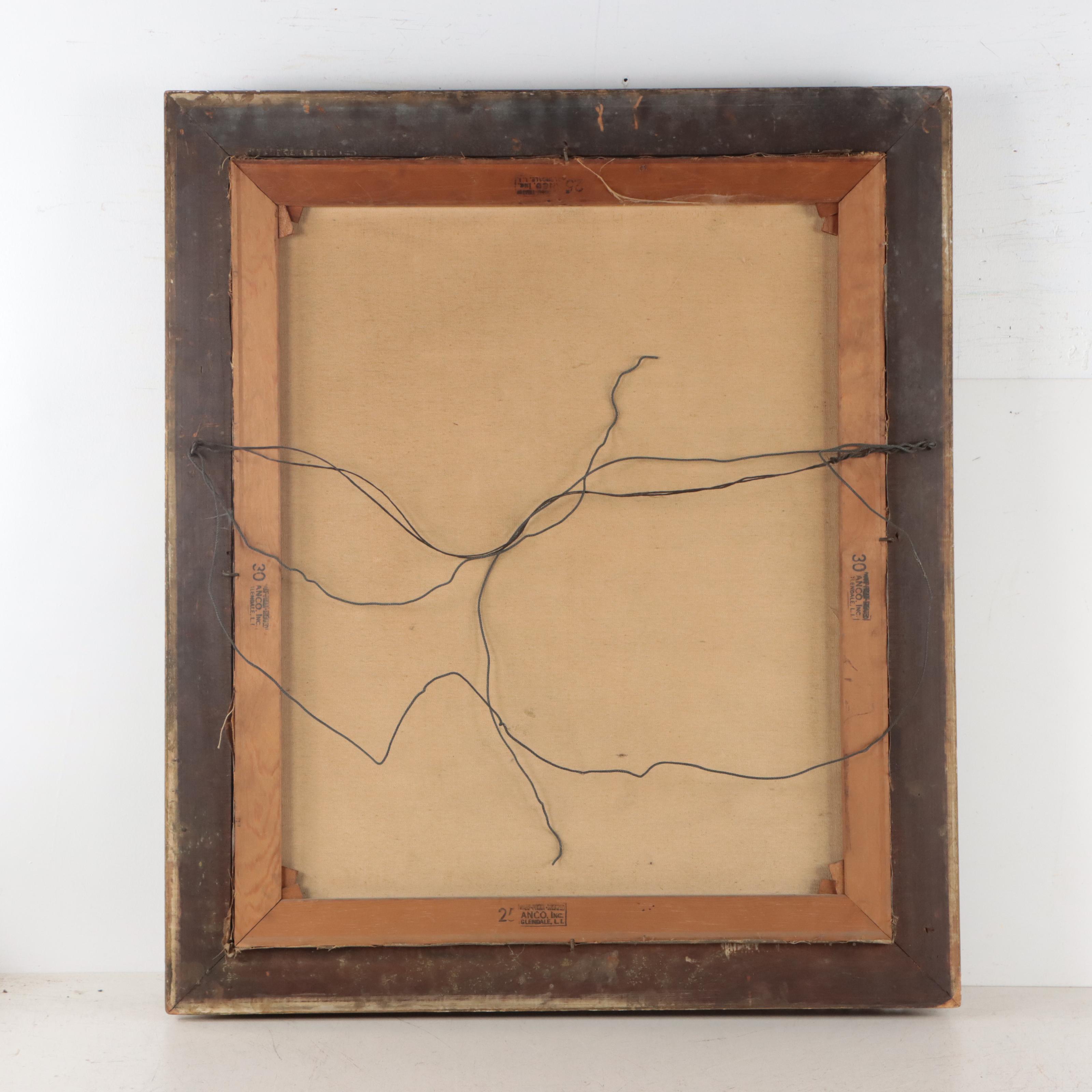 Oil Painting of Male Portrait