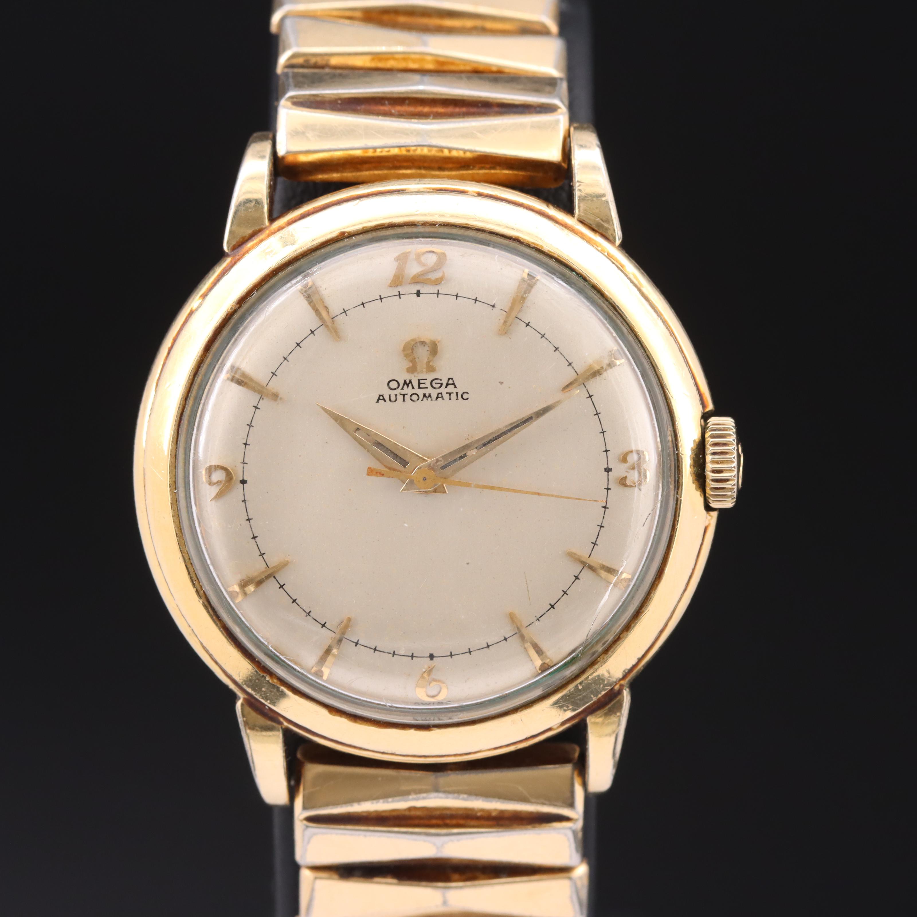 1952 Omega Automatic Bumper Gold-Filled Watch