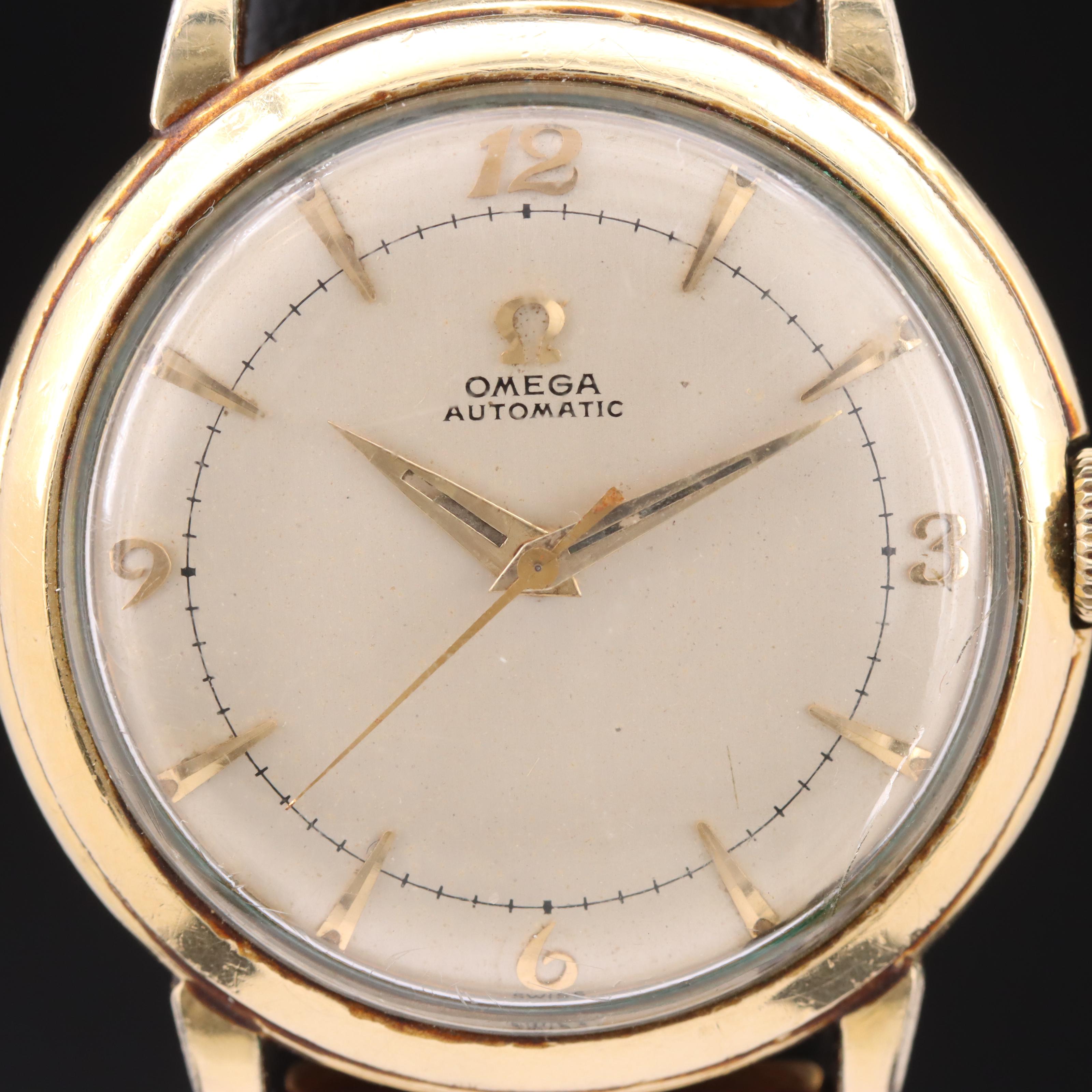 1952 Omega Automatic Bumper Gold-Filled Watch