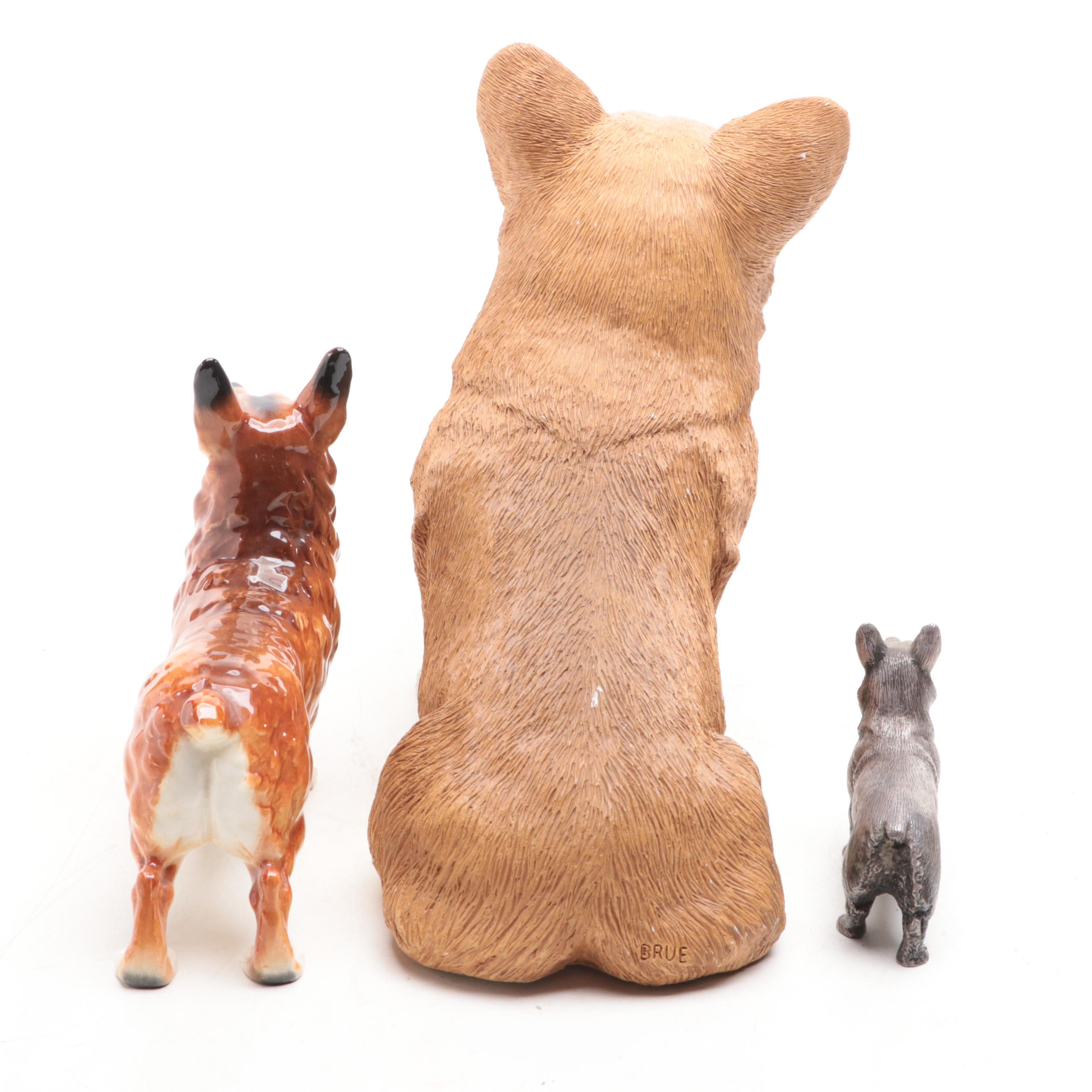Sandicast, Goebel and Other Corgi Dog Figurines