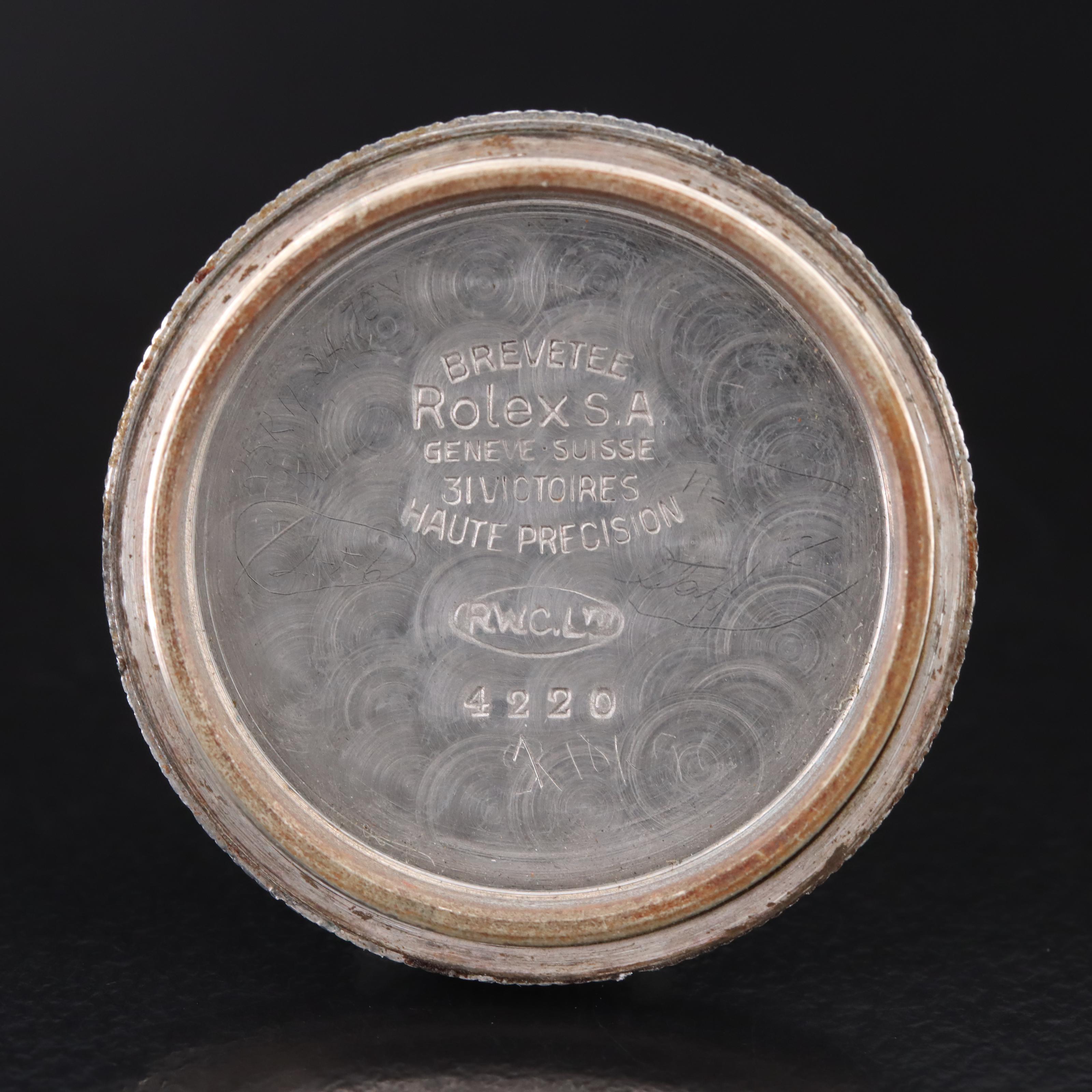 1944 Rolex Oyster Speedking Watch