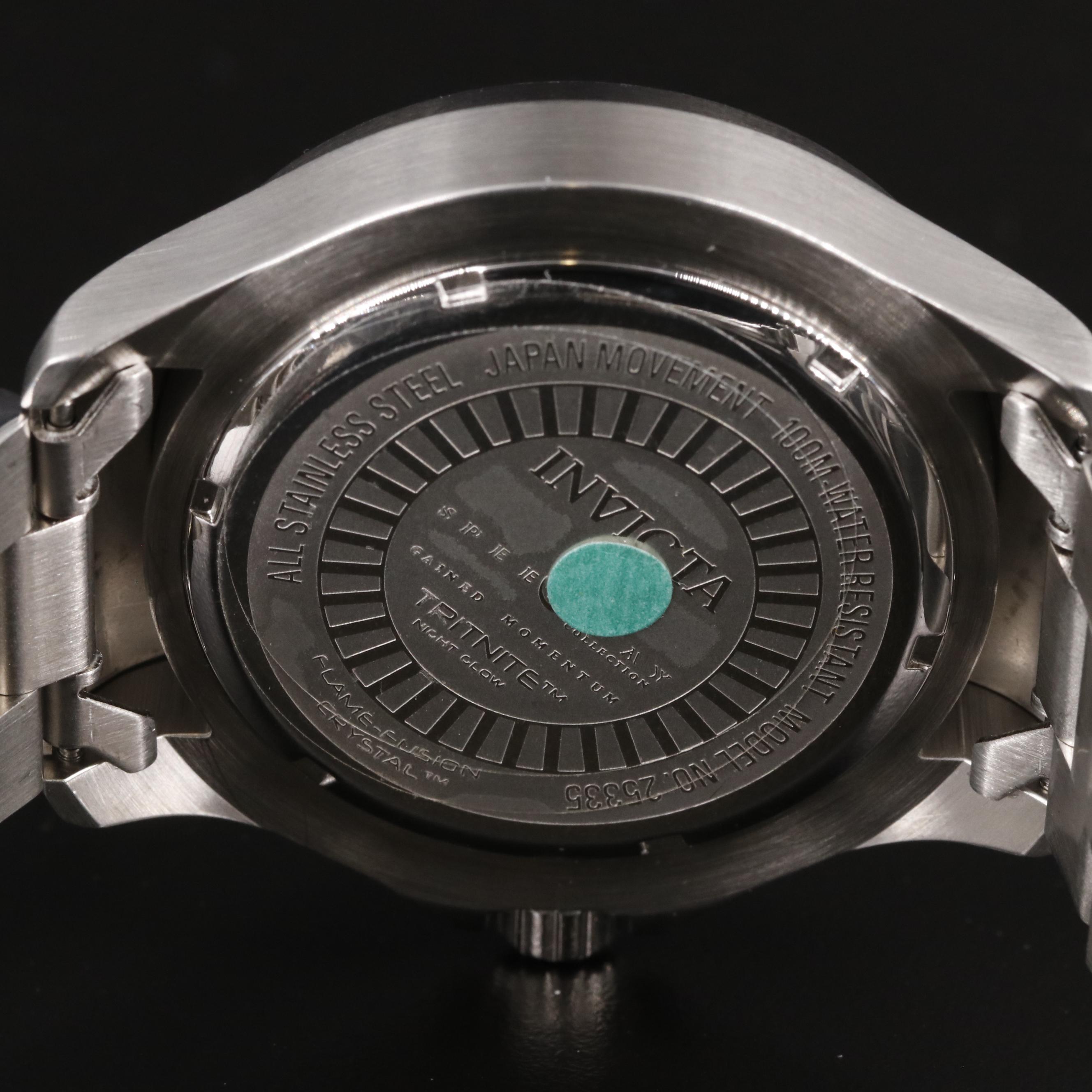 Invicta Speedway Stainless Steel Date Watch