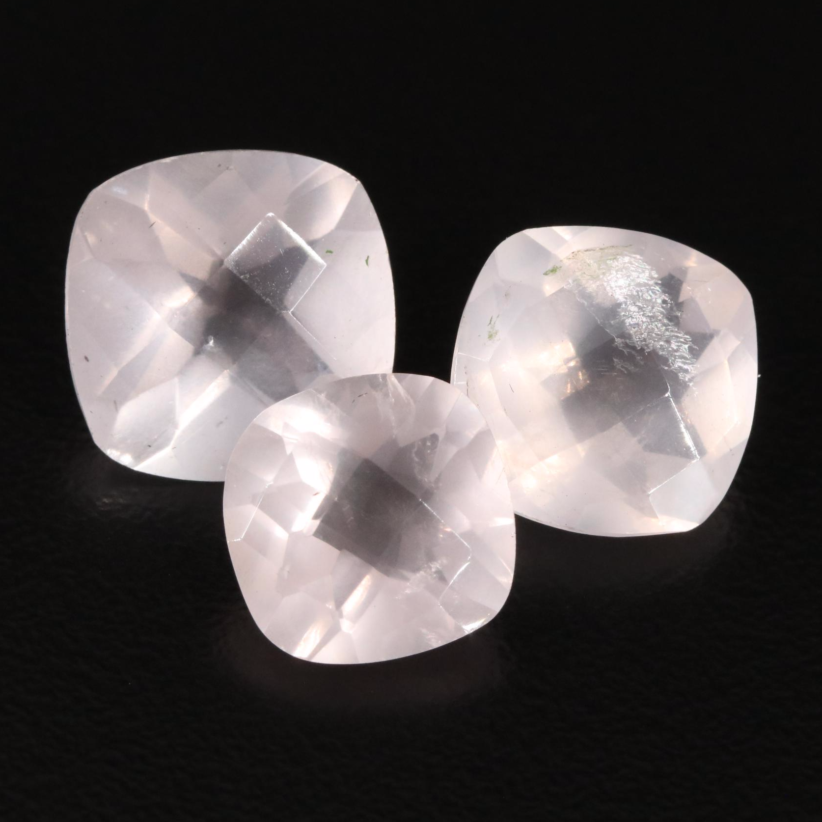 Loose 13.52 CTW Rose Quartz Lot