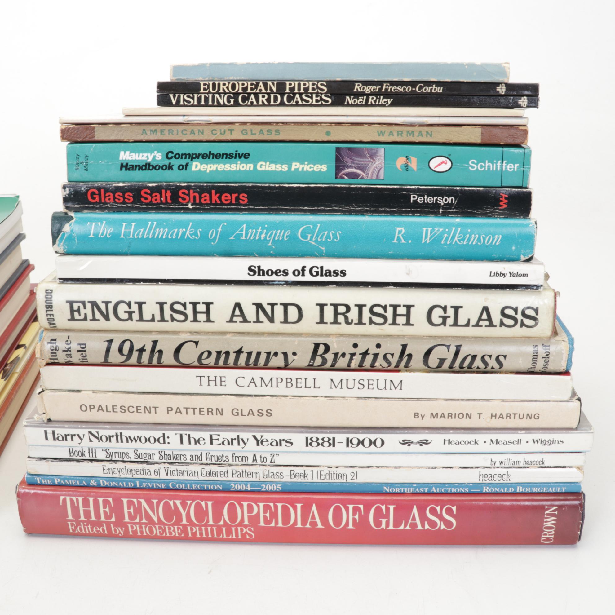 "Shoes of Glass" by Libby Yalom and More Antiques, Glass and Collectibles Books