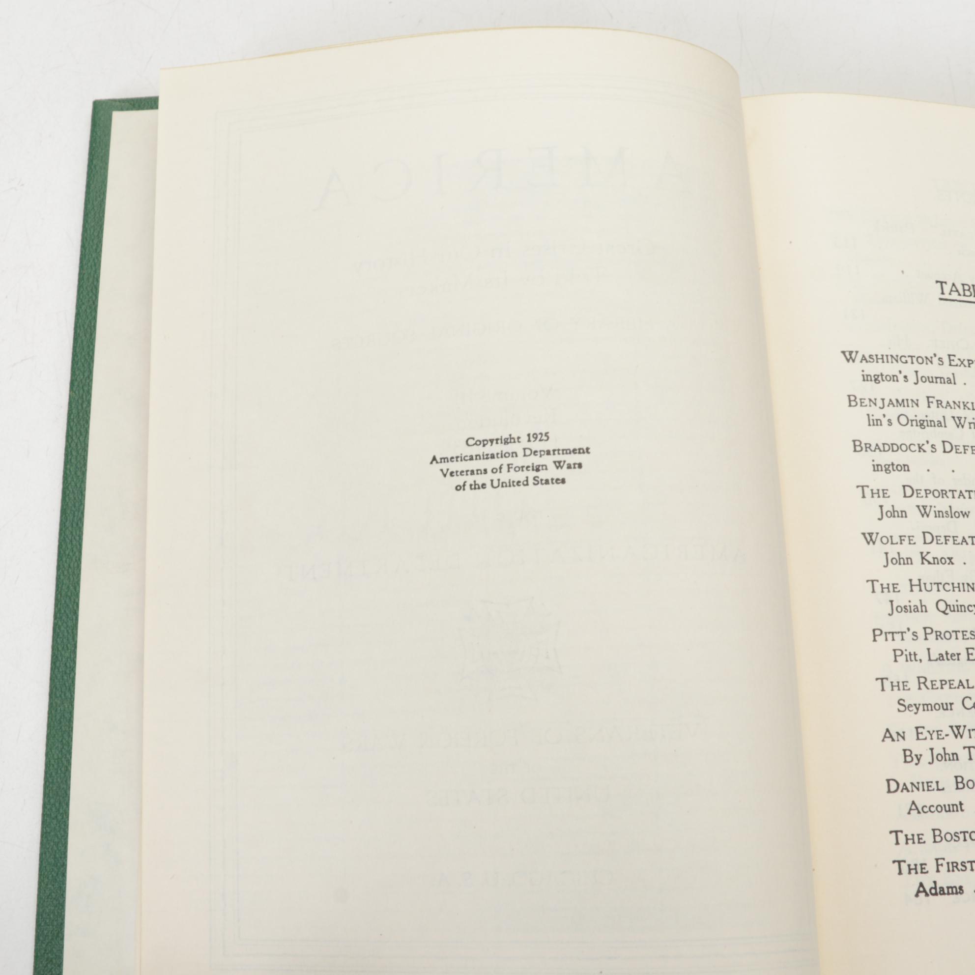 "America: Great Crises in Our History" Fourteen-Volume Set, Early to Mid-20th C.