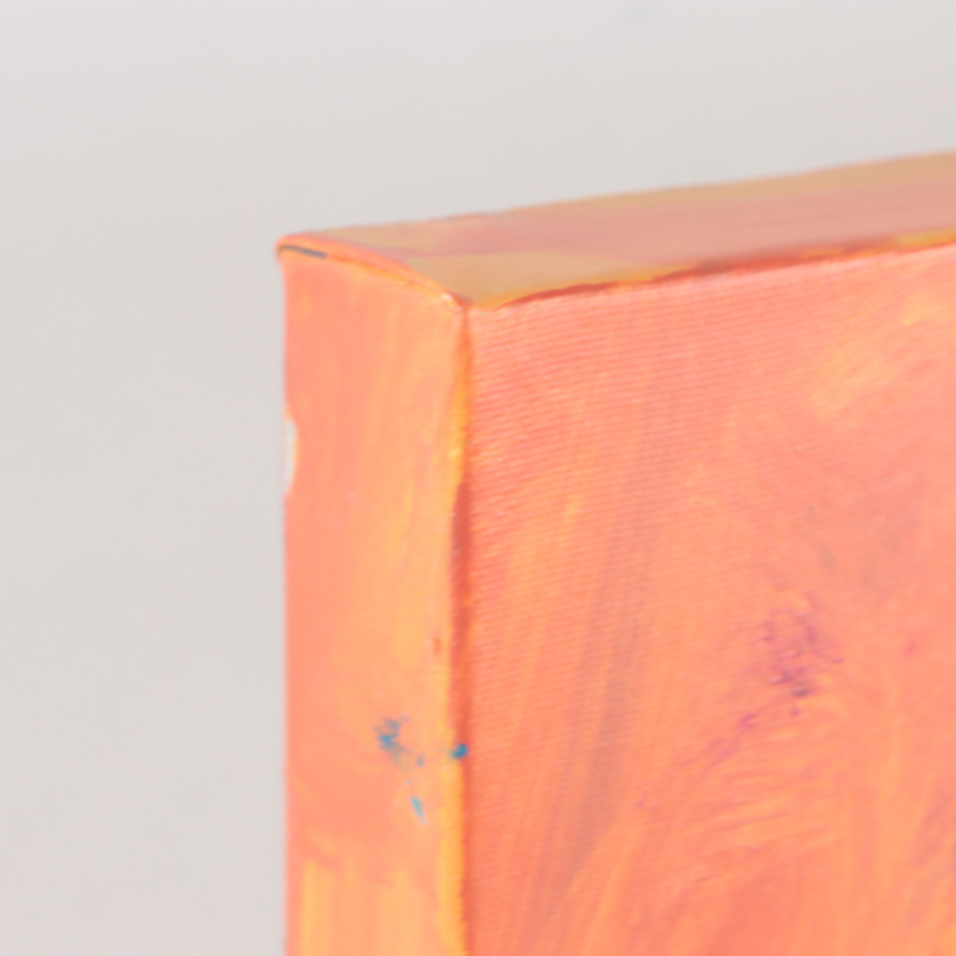 Robbie Kemper Acrylic Painting "8 Green Dot Spiral"