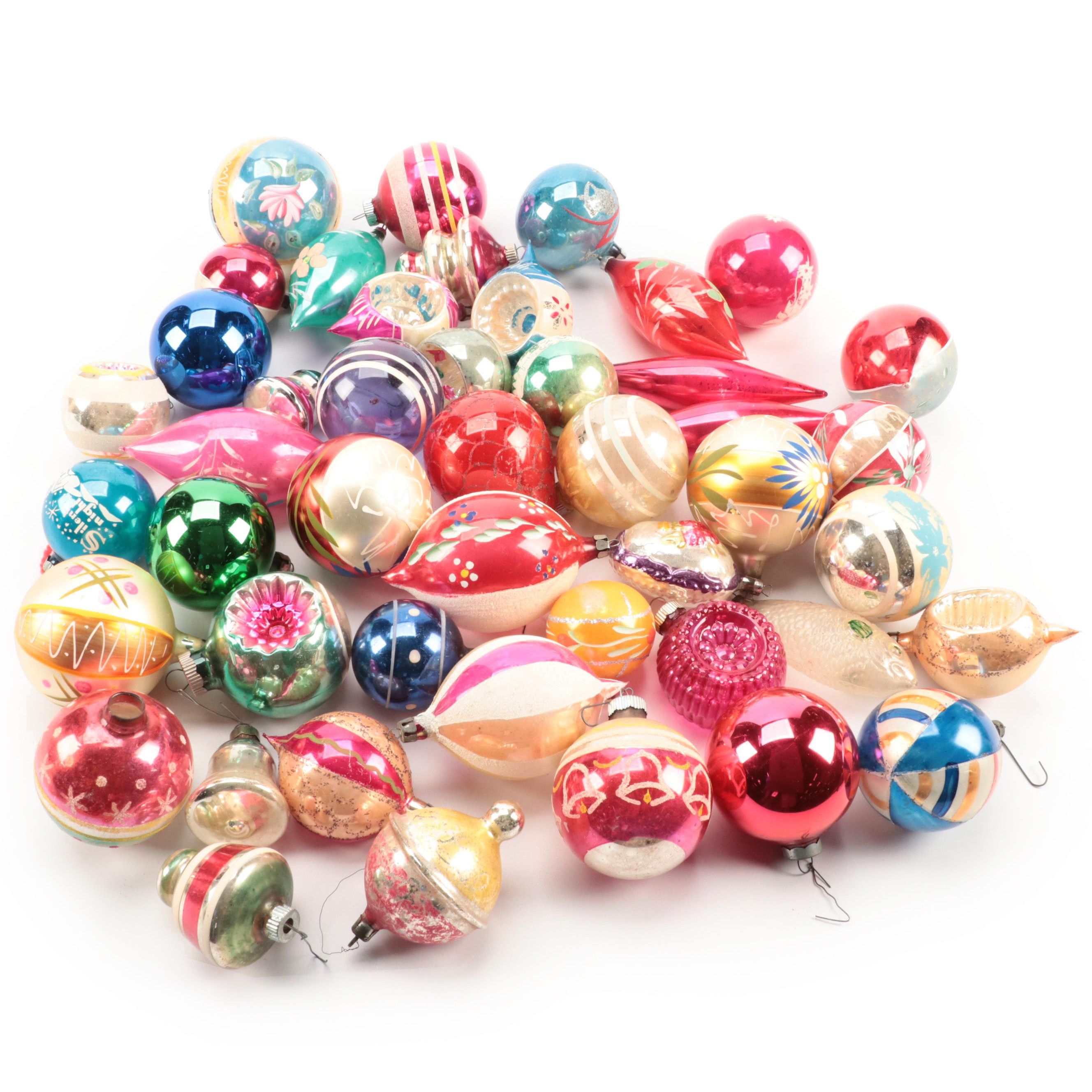Shiny-Brite Christmas Ornaments