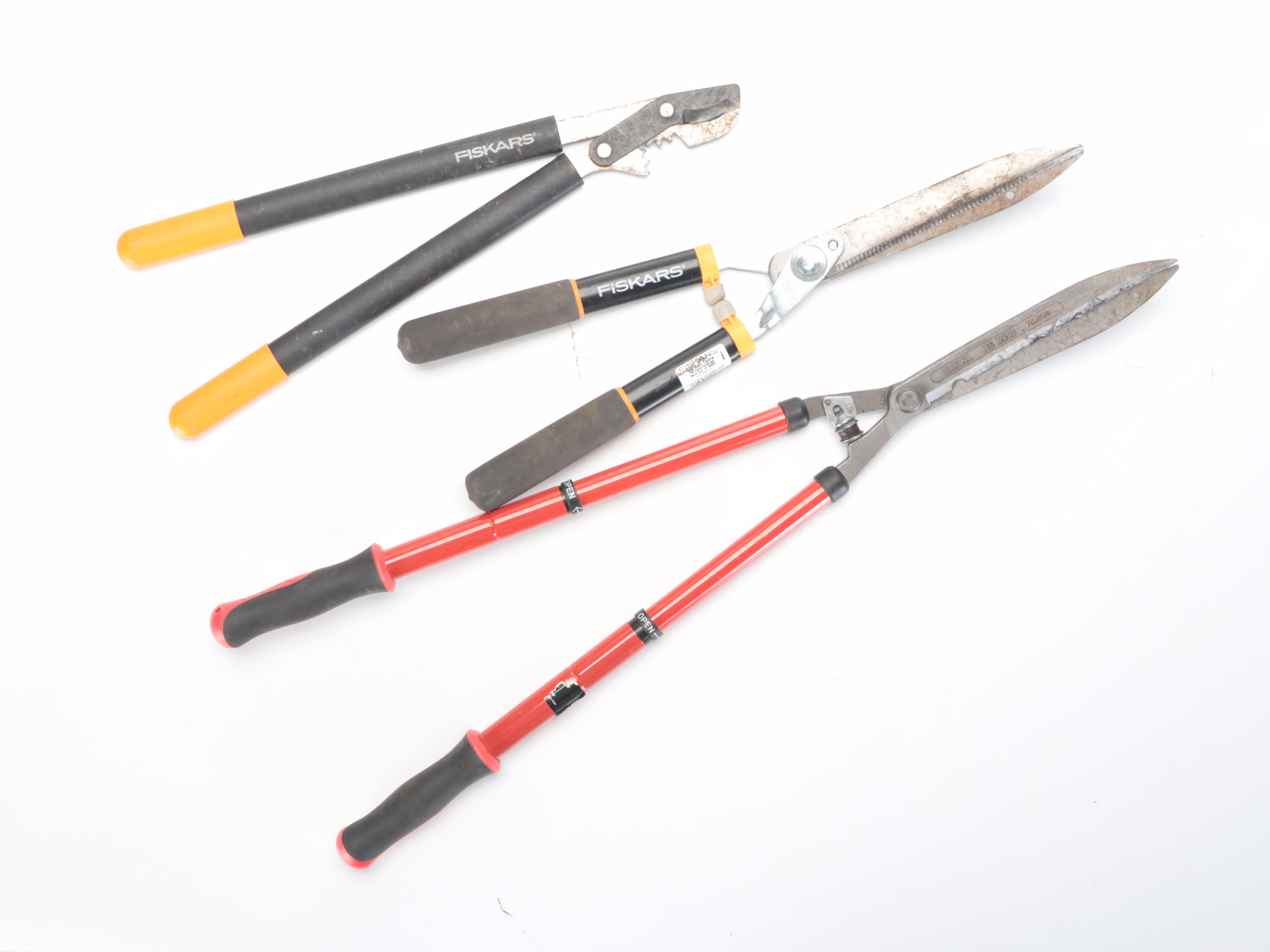 Metal Shovels, Clippers, and Other Outdoor Tools