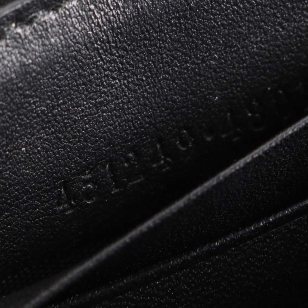 Gucci Zip-Around Wallet in GG Supreme Canvas and Black Leather