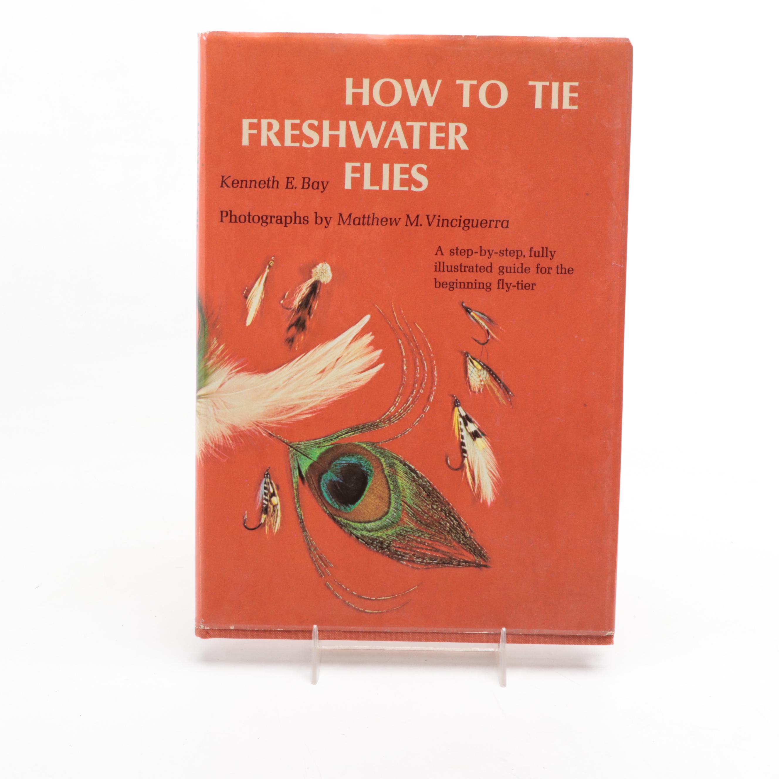 First Edition "Tie a Fly, Catch a Trout" by S. Slaymaker and More Fishing Books