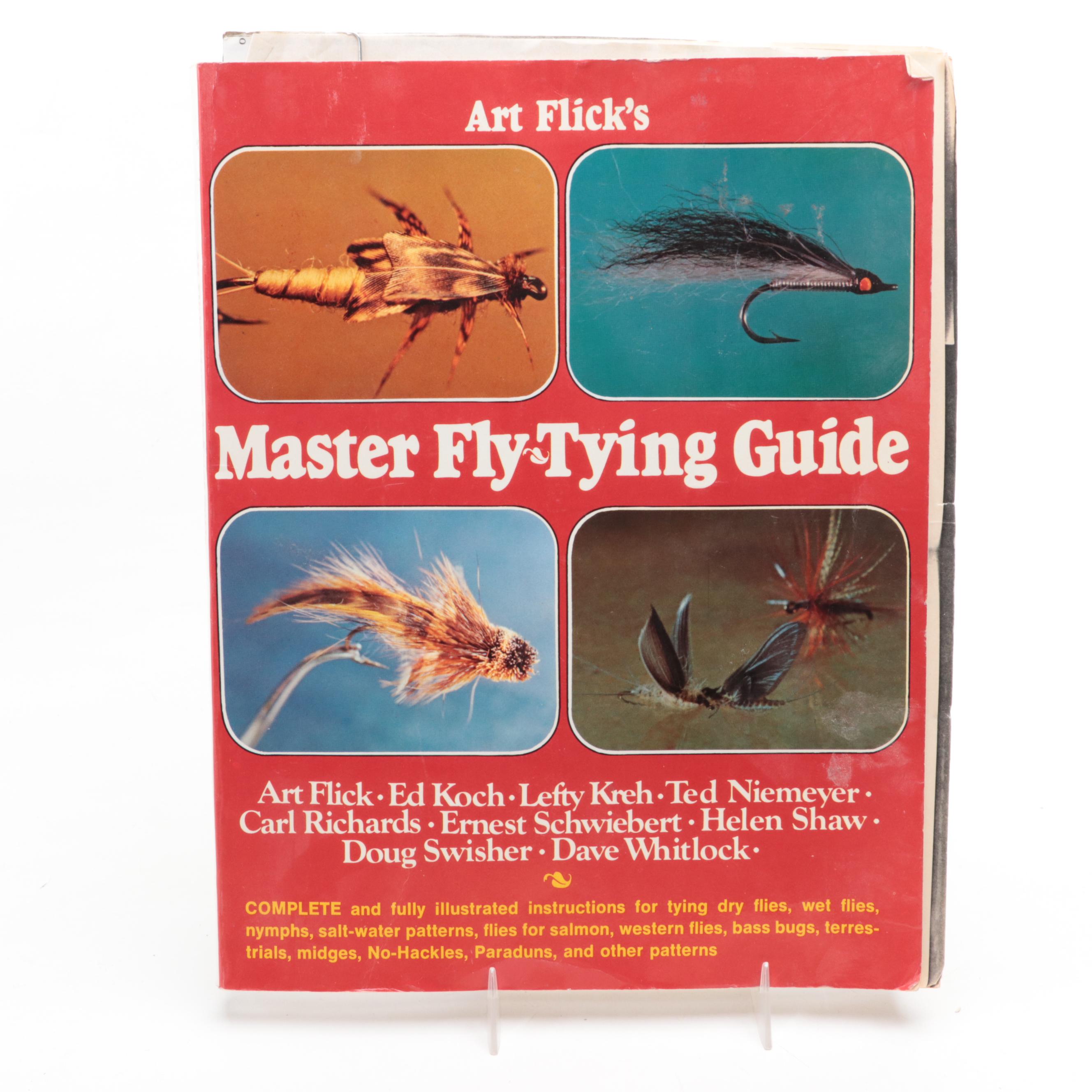 First Edition "Tie a Fly, Catch a Trout" by S. Slaymaker and More Fishing Books