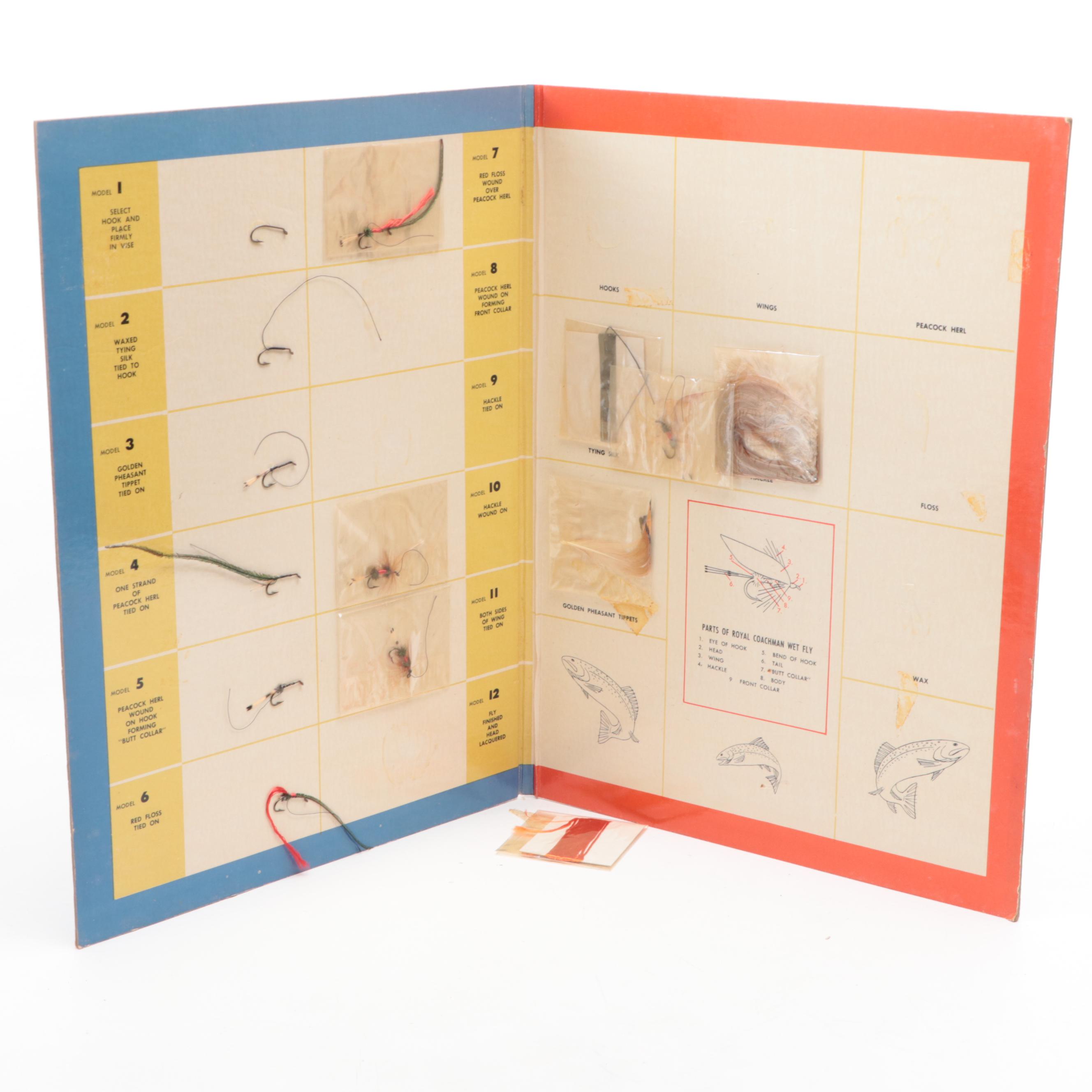 First Edition "Tie a Fly, Catch a Trout" by S. Slaymaker and More Fishing Books