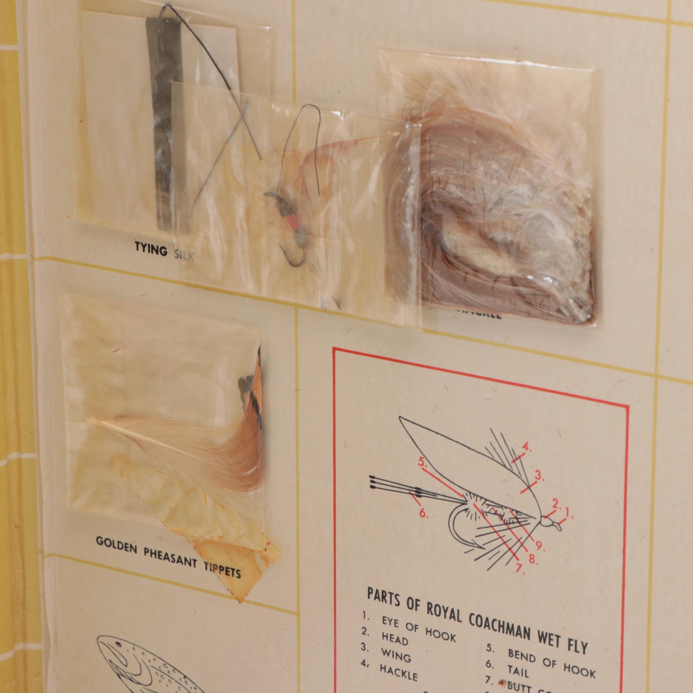 First Edition "Tie a Fly, Catch a Trout" by S. Slaymaker and More Fishing Books