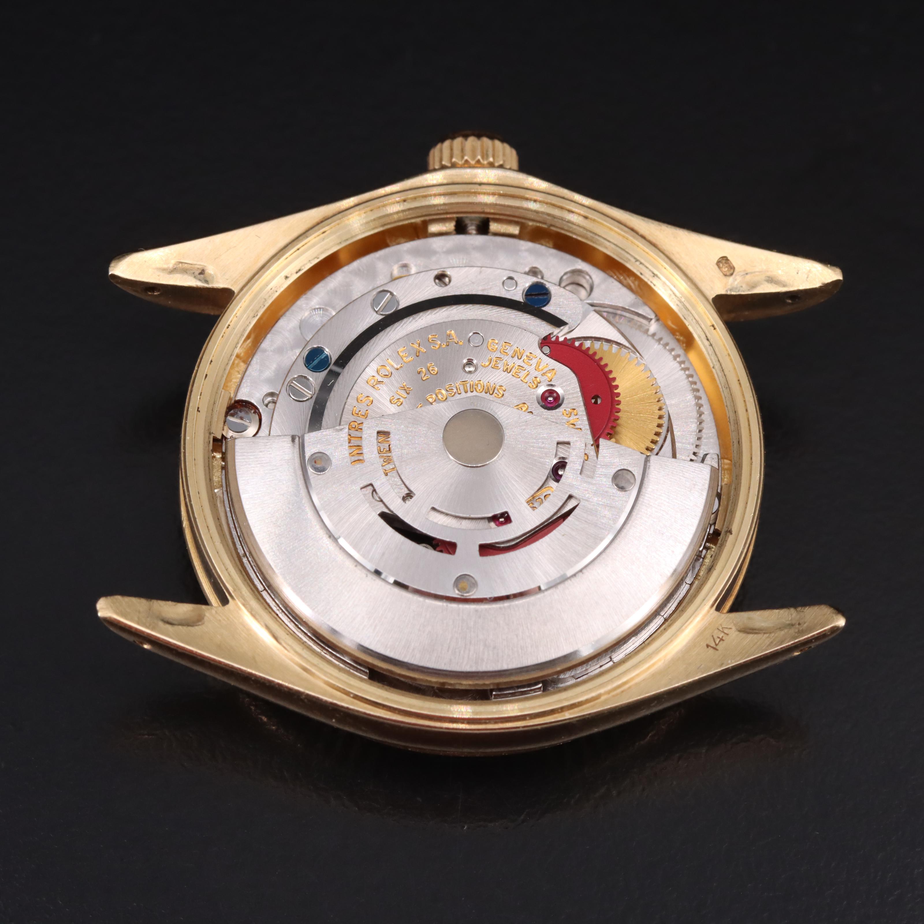 1972 Rolex Oyster Perpetual Date 14K Sigma Dial Watch