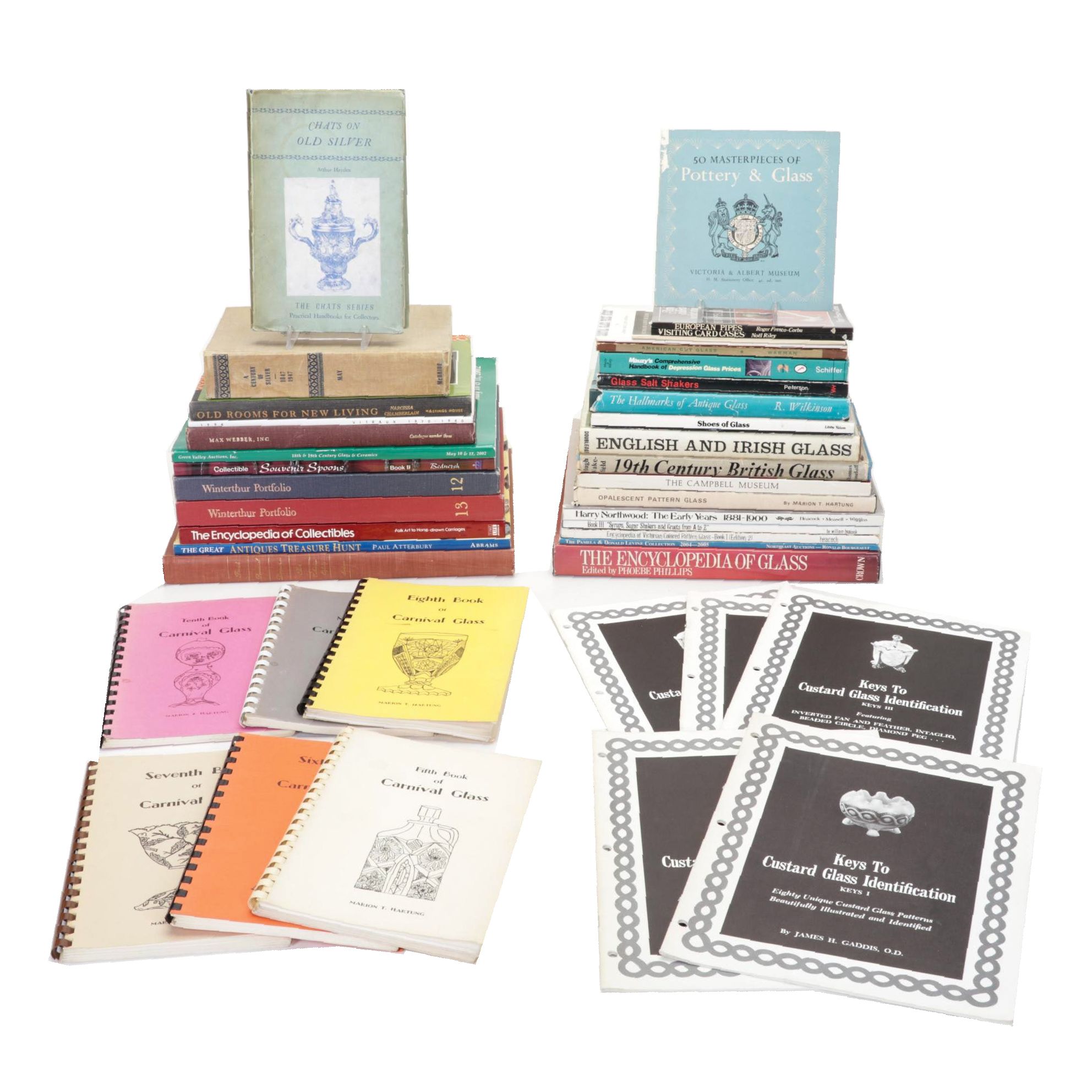 "Shoes of Glass" by Libby Yalom and More Antiques, Glass and Collectibles Books