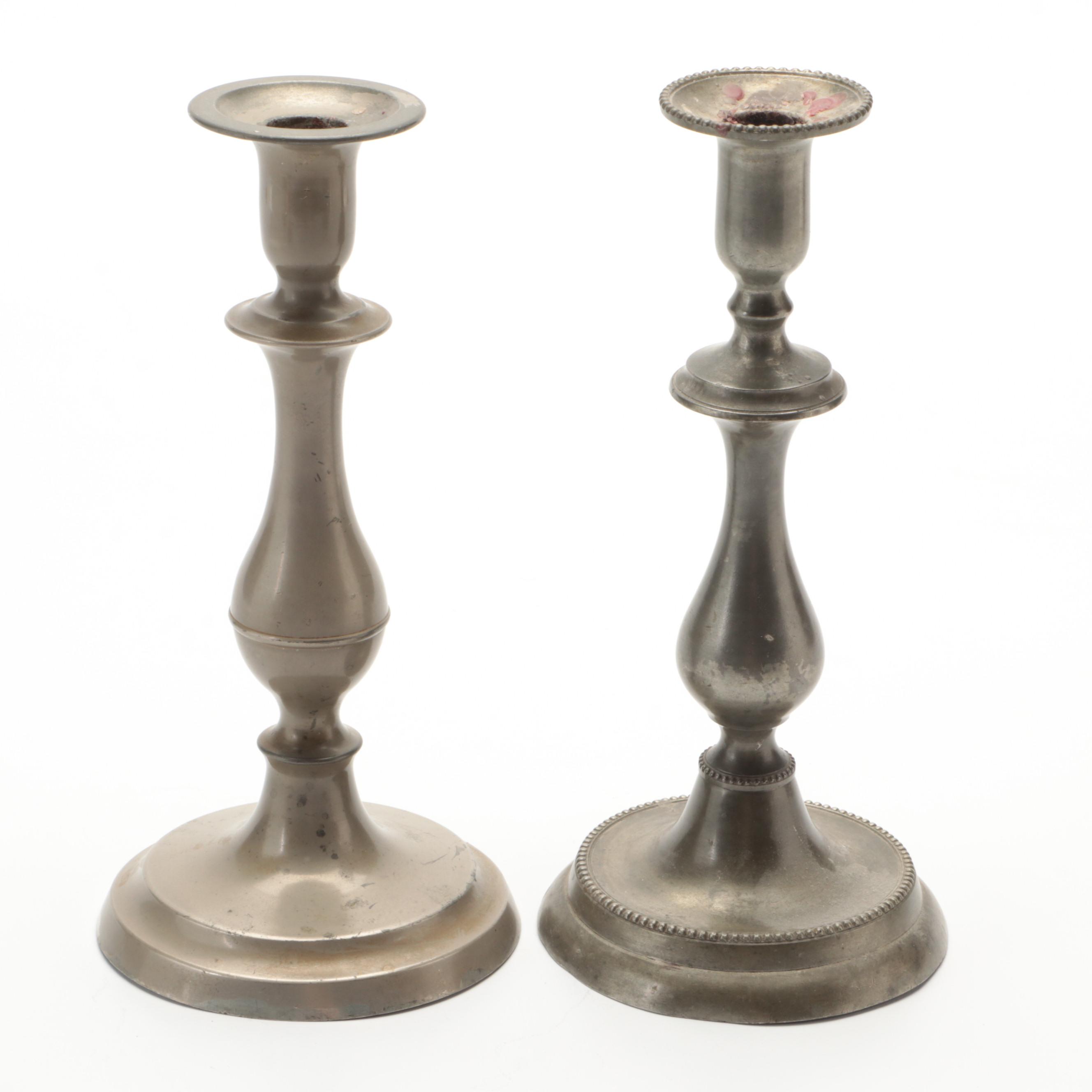 James Dixon & Son Pewter Teapot with More Pewter Serveware