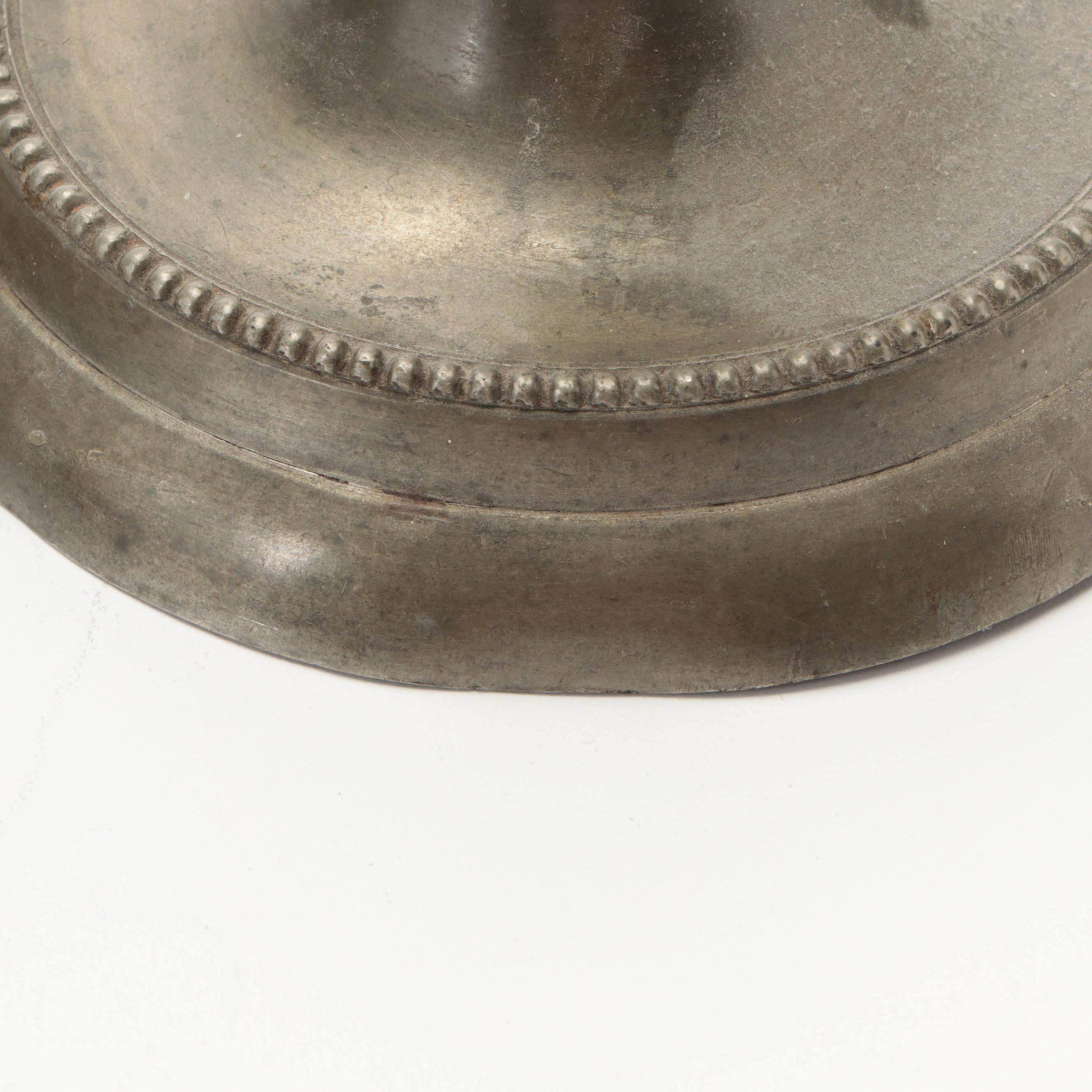 James Dixon & Son Pewter Teapot with More Pewter Serveware