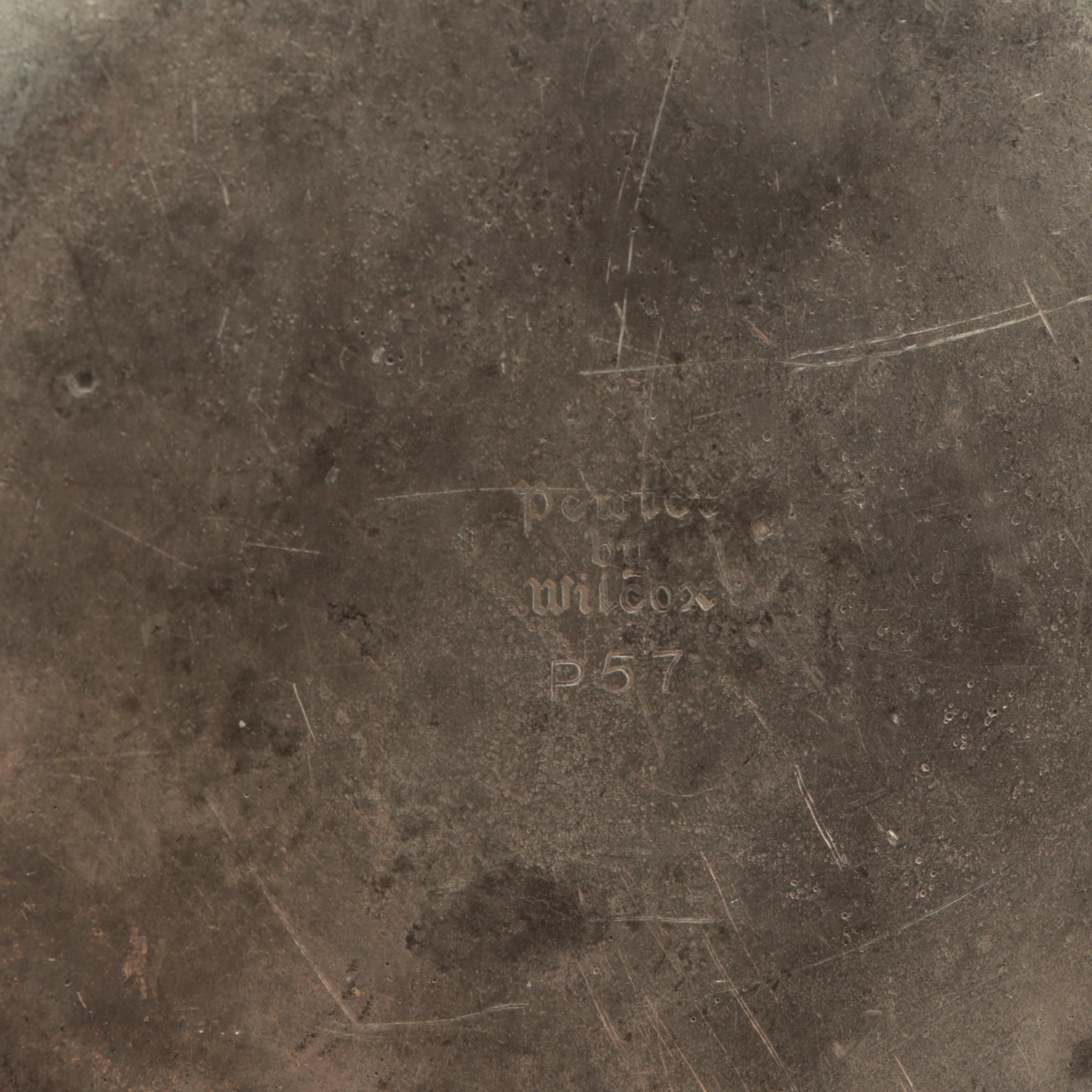 James Dixon & Son Pewter Teapot with More Pewter Serveware