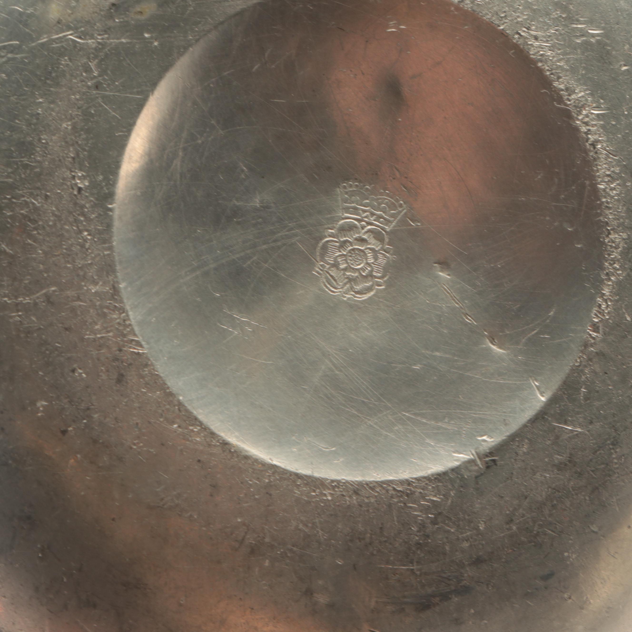 James Dixon & Son Pewter Teapot with More Pewter Serveware