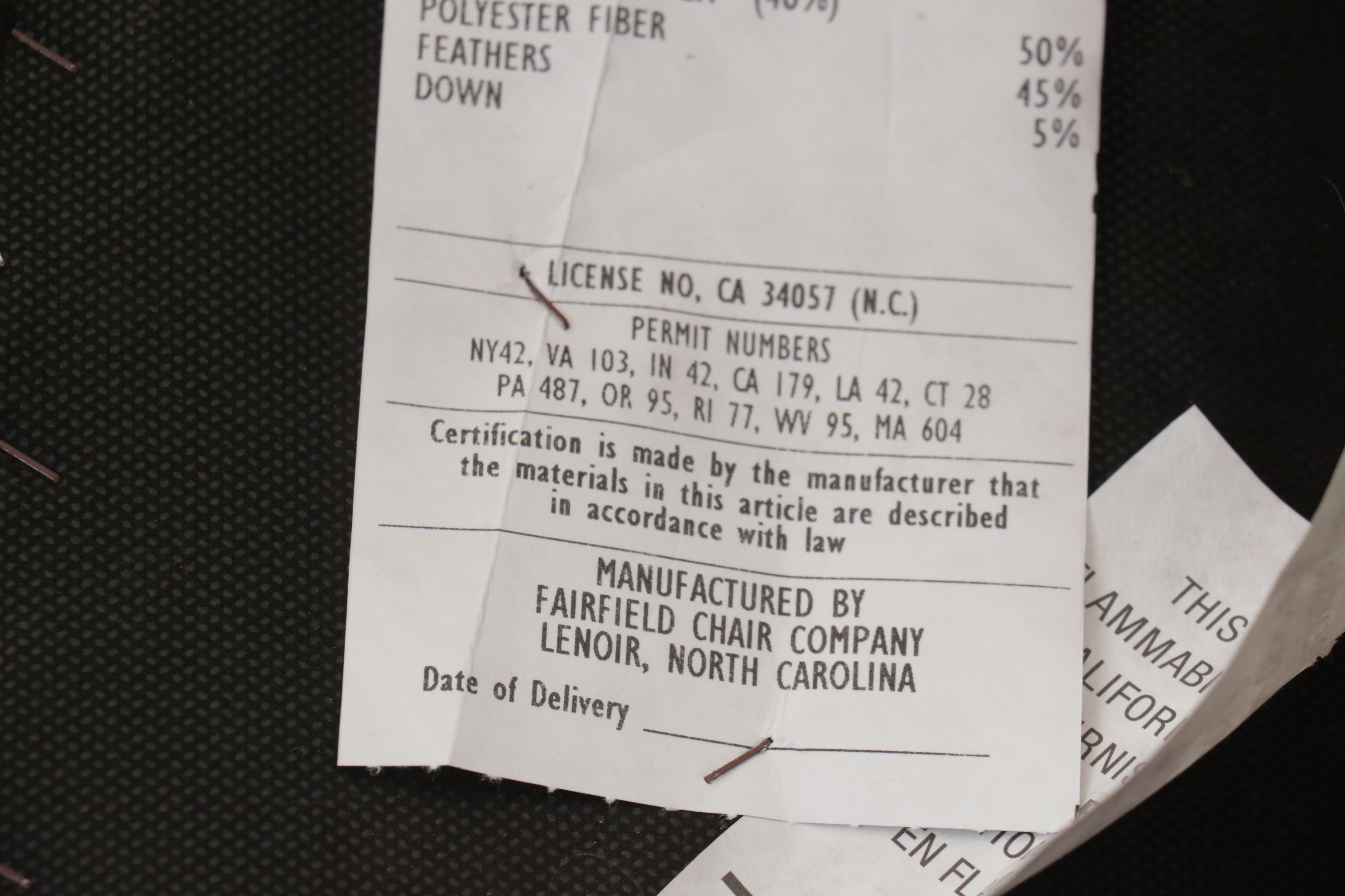 Fairfield Chair Company Custom-Upholostered Reclining Armchair