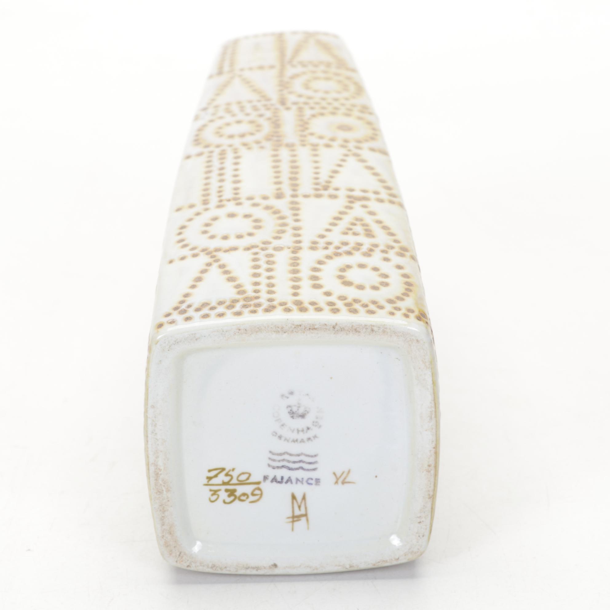 Royal Copenhagen Vases Designed by Marjorie Fishing and Ellen Malmer