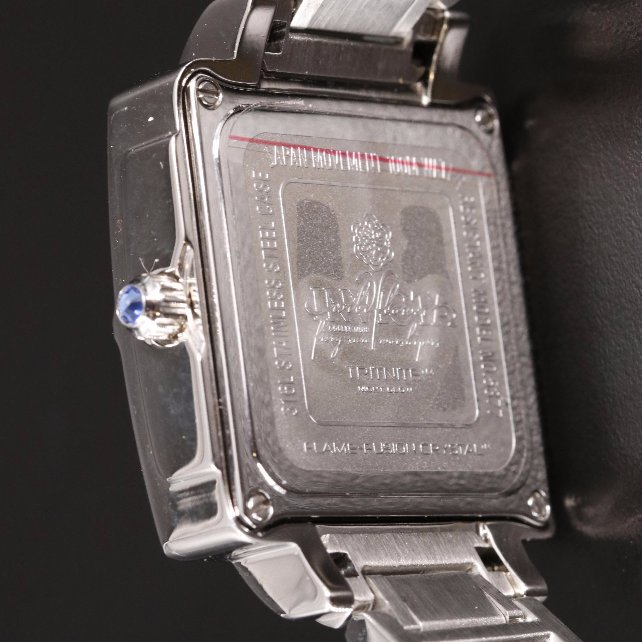 Invicta Stainless Steel and Diamond Watch