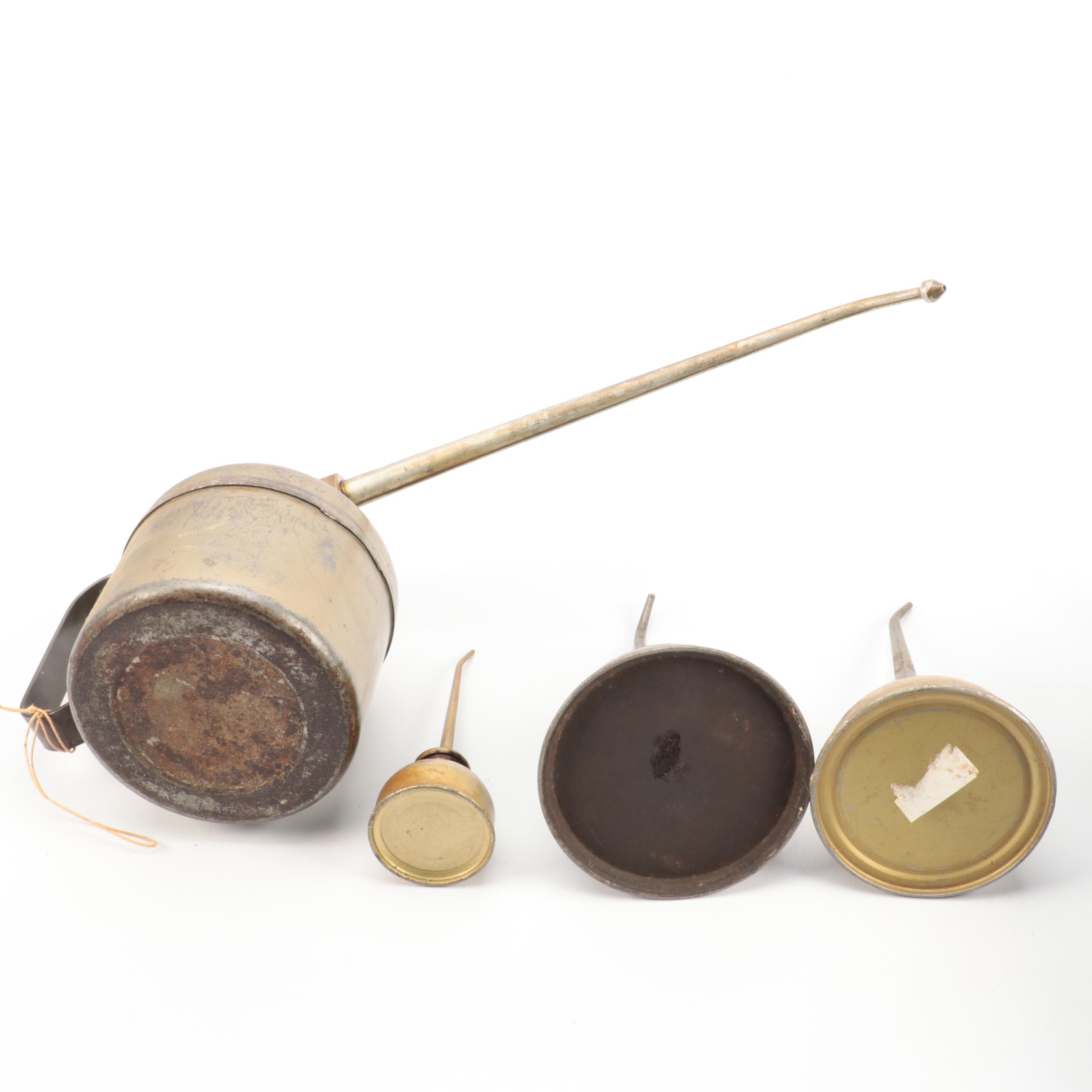 Maple City, Morrow Lubricator, Singer, Eagle and Other Oil Cans