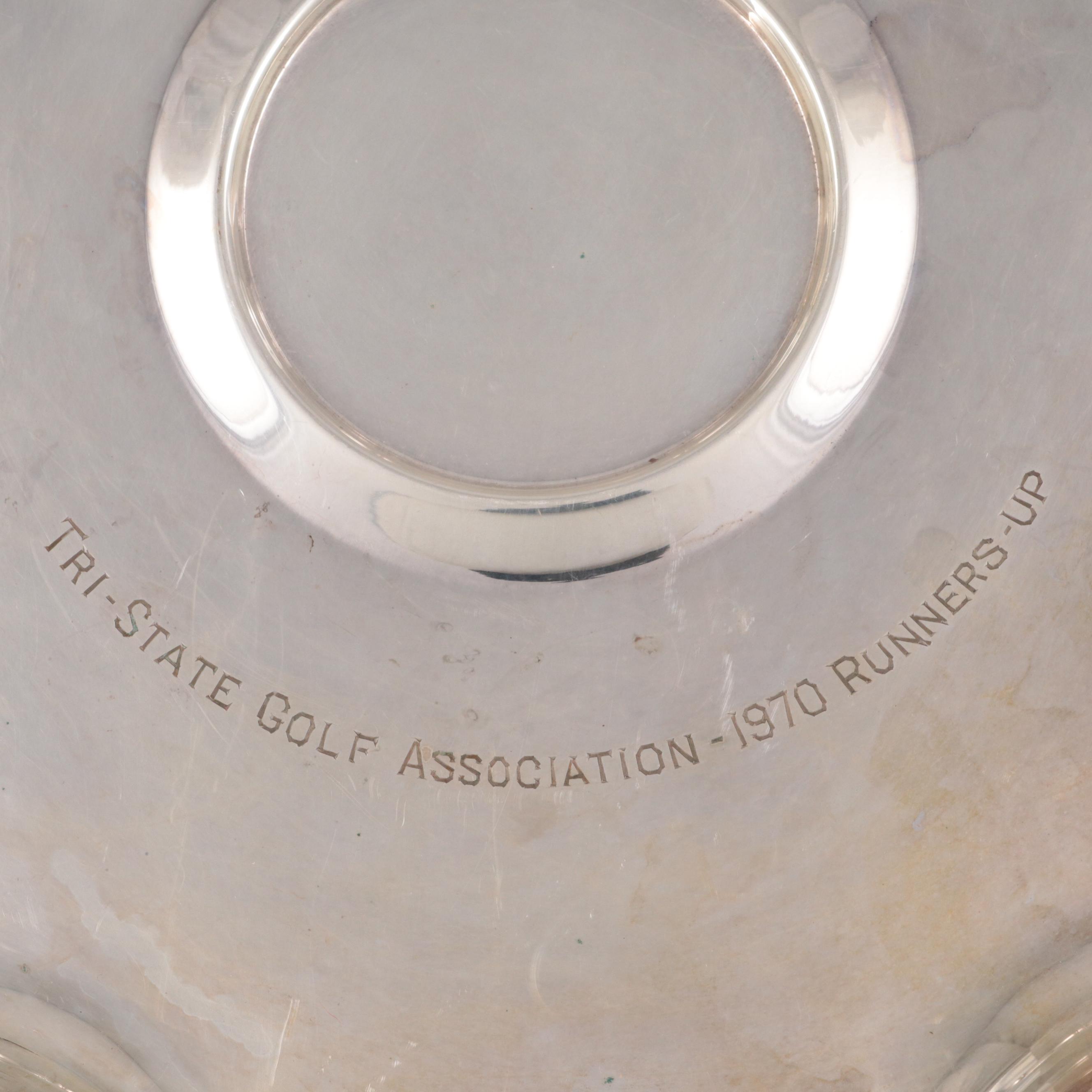 Reed & Barton "Salem" and Other Silver Plate Trays, Mid to Late 20th C.