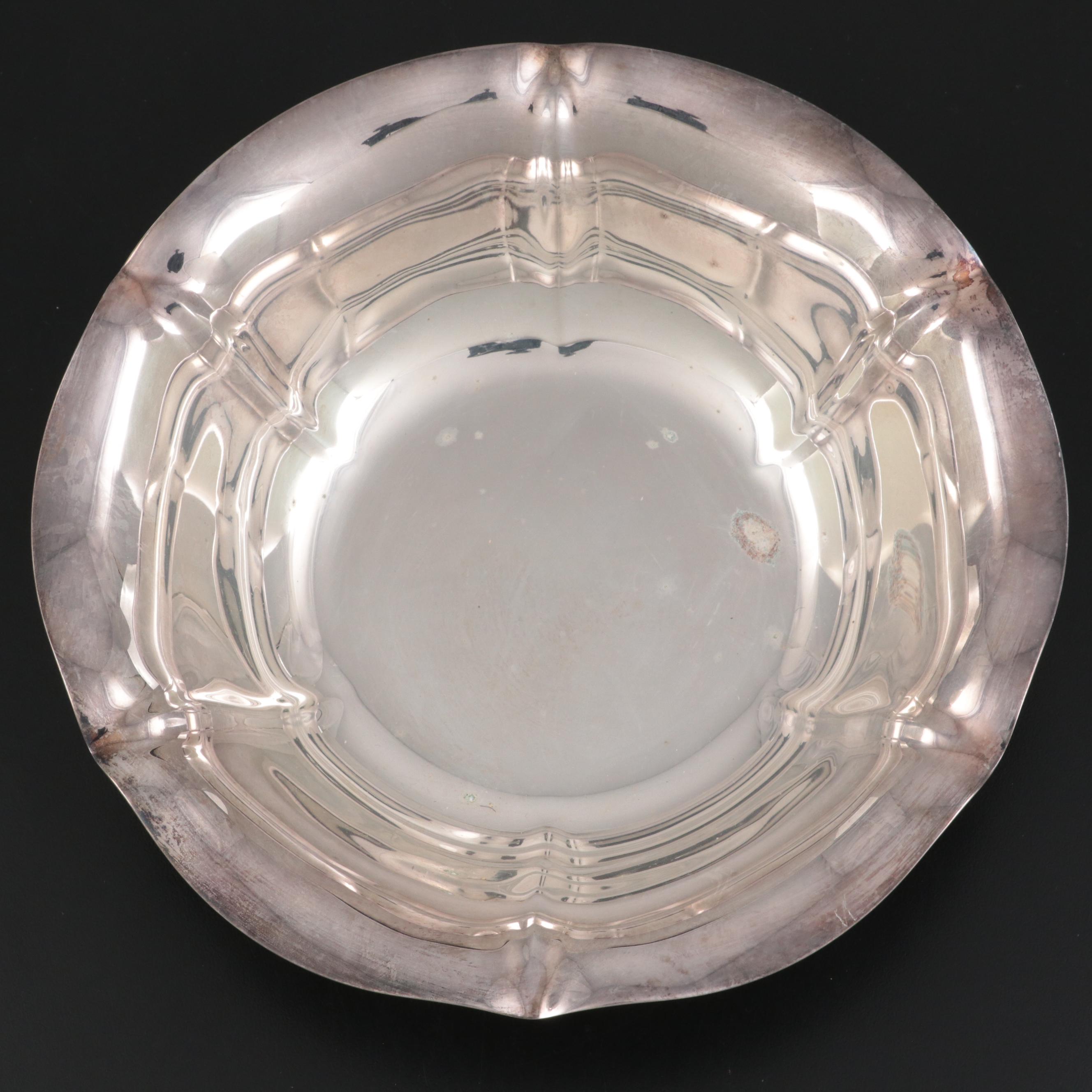 Reed & Barton "Salem" and Other Silver Plate Trays, Mid to Late 20th C.