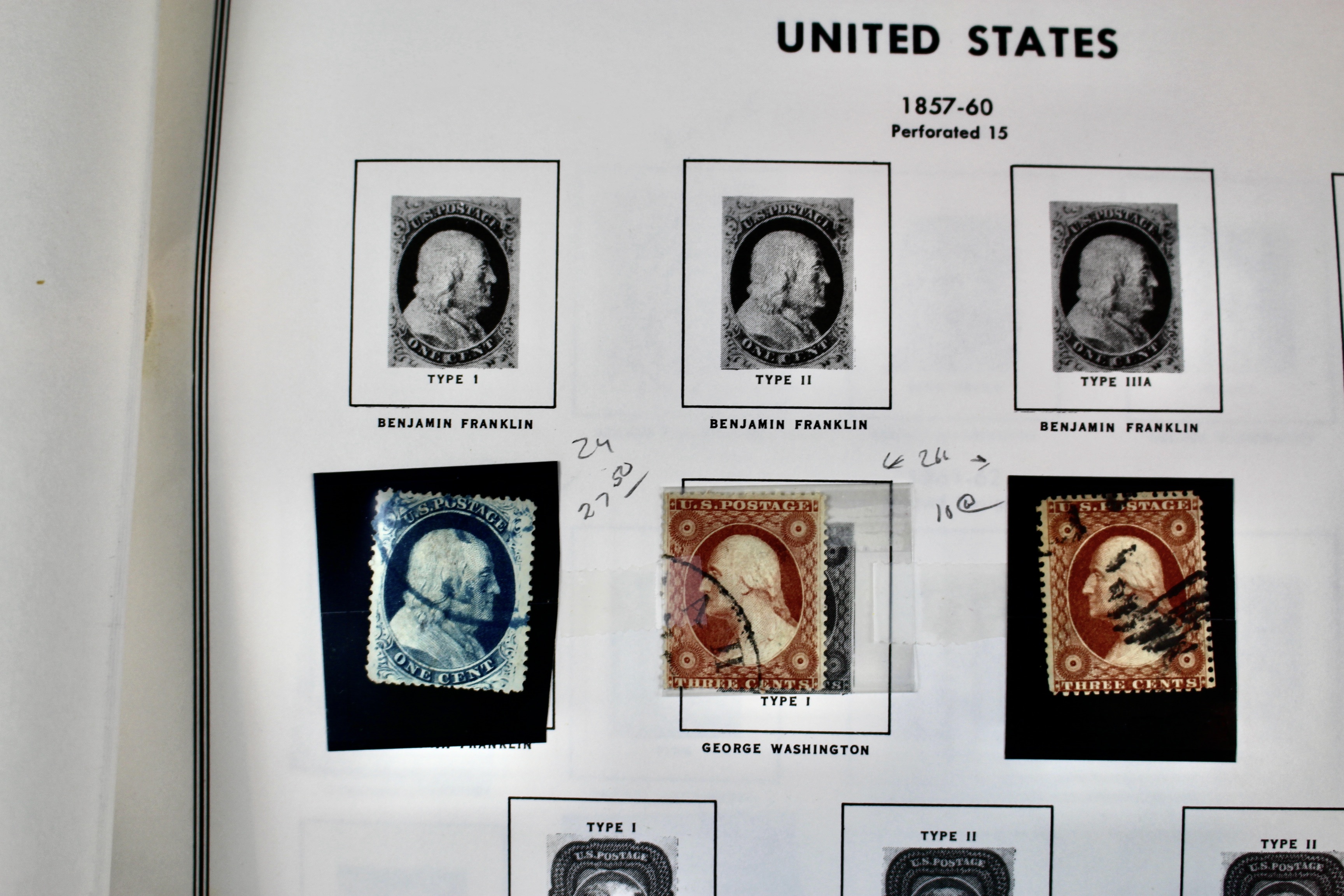 U.S. Stamp Collection in Liberty Album