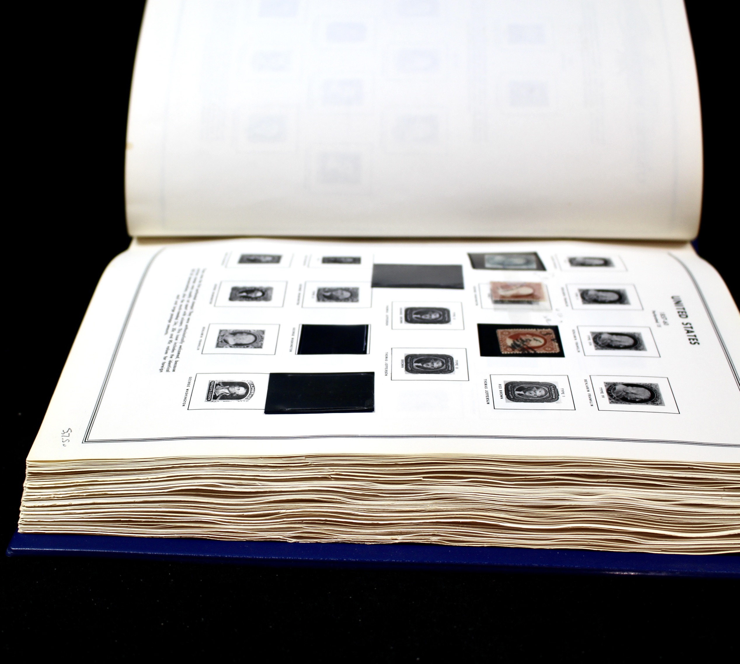 U.S. Stamp Collection in Liberty Album