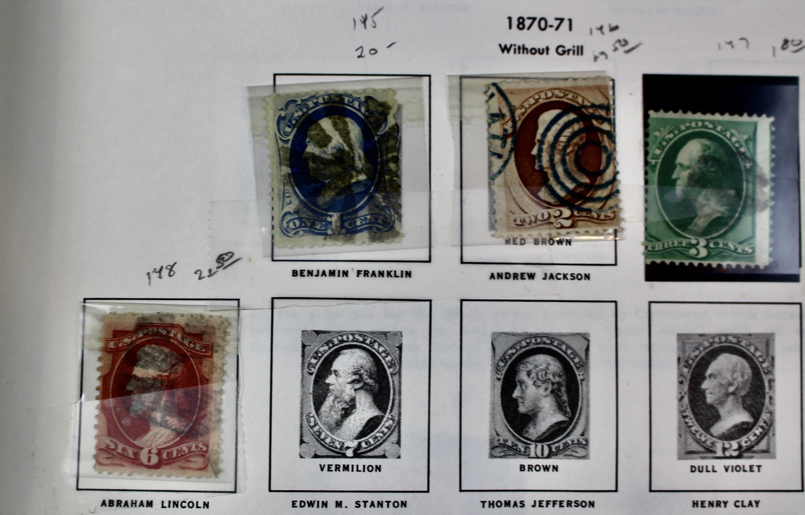 U.S. Stamp Collection in Liberty Album