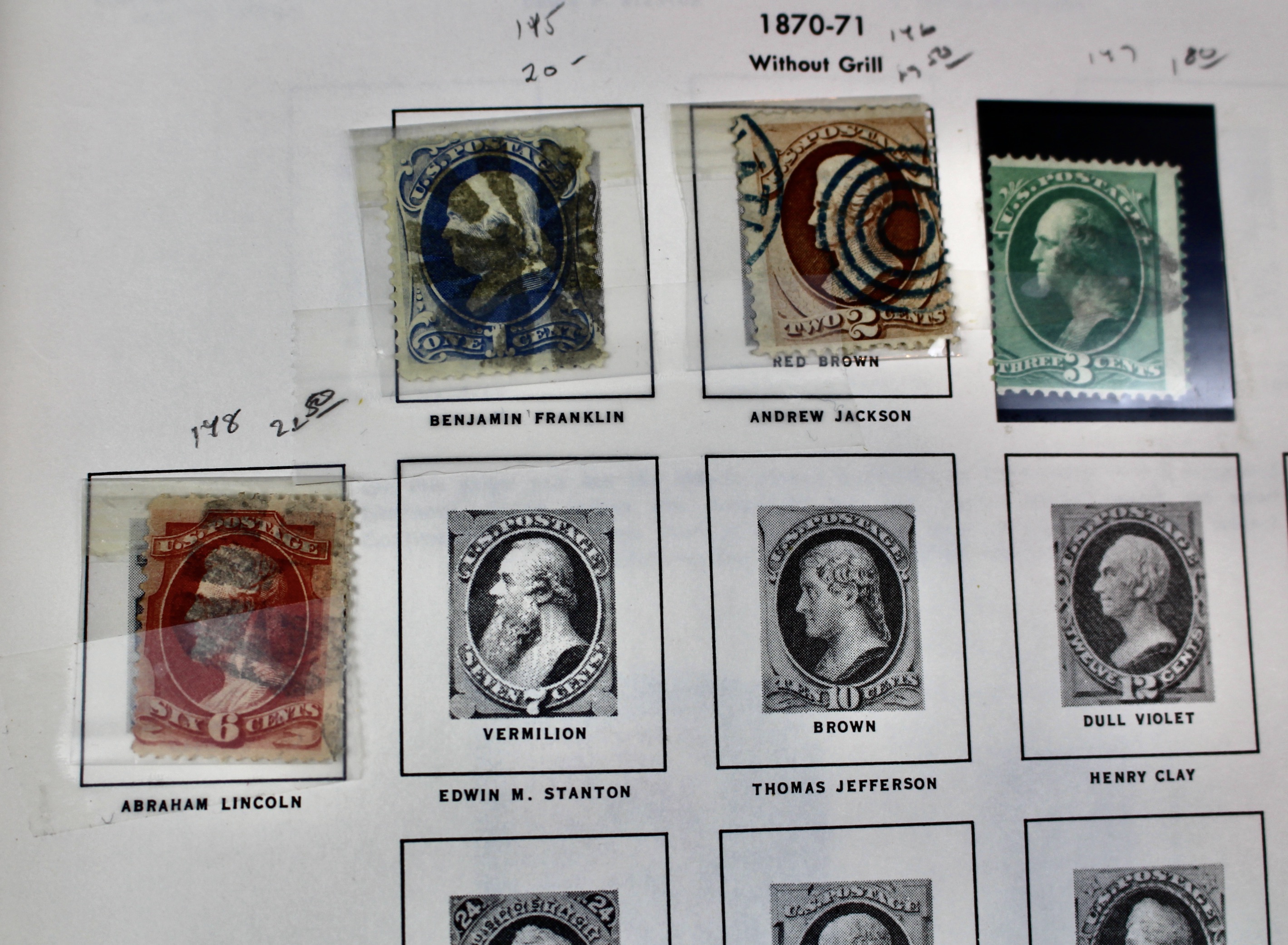 U.S. Stamp Collection in Liberty Album