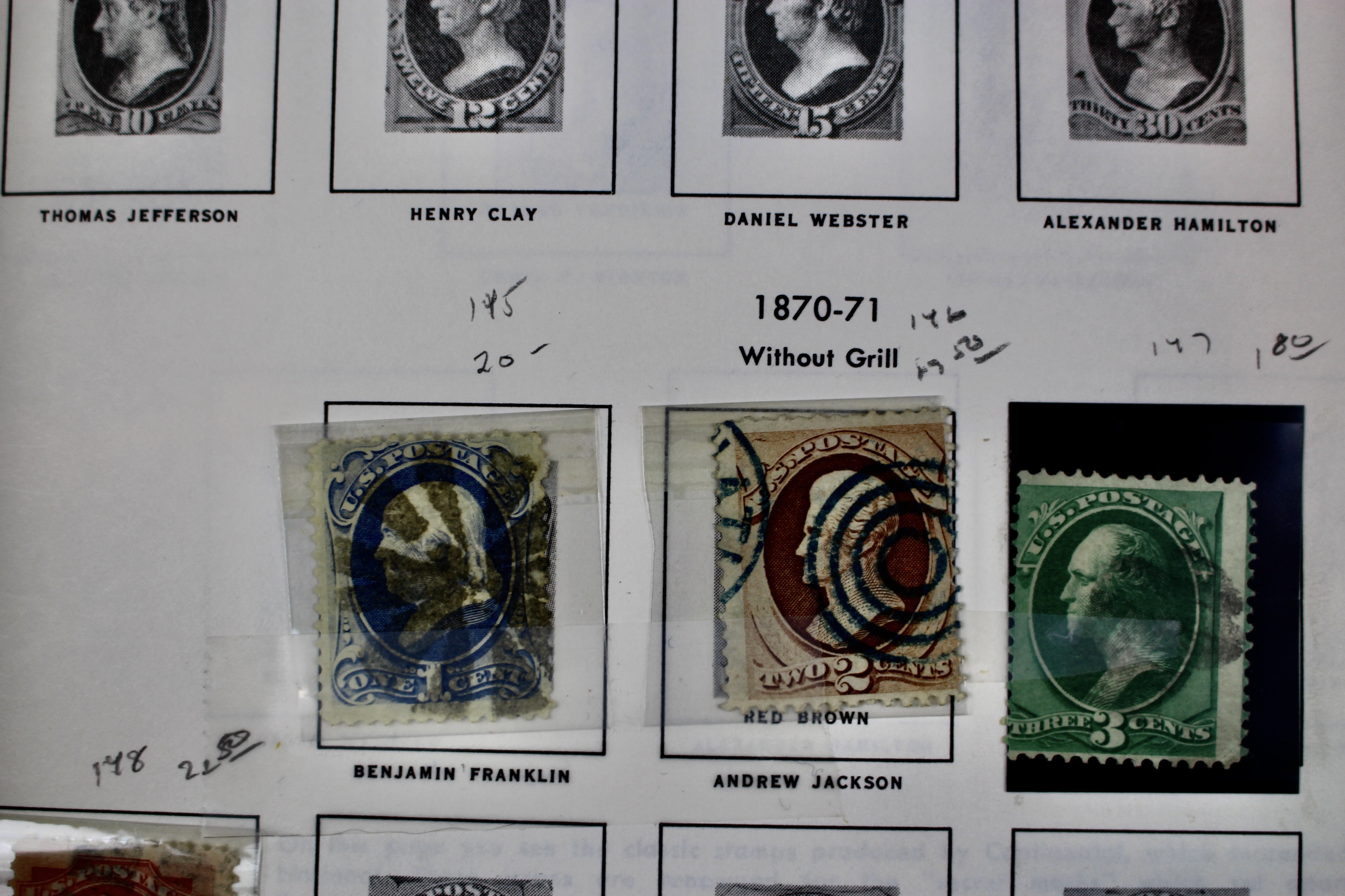 U.S. Stamp Collection in Liberty Album