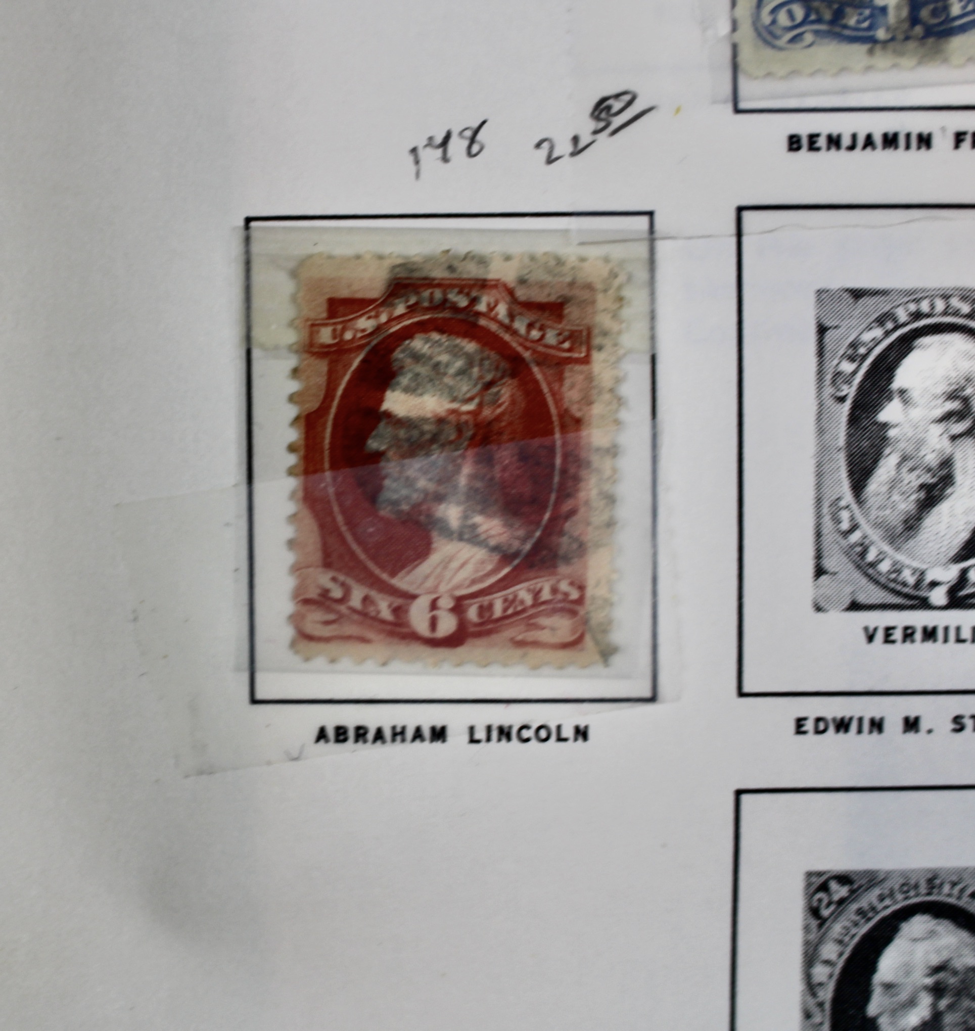 U.S. Stamp Collection in Liberty Album