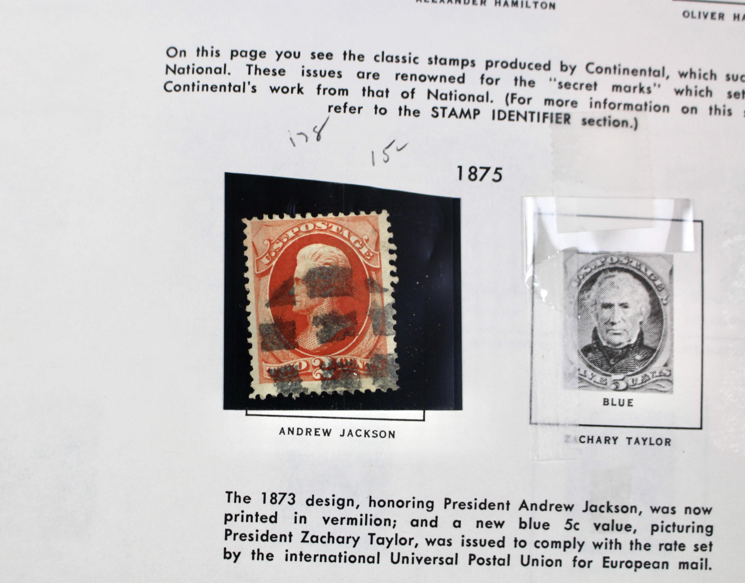 U.S. Stamp Collection in Liberty Album