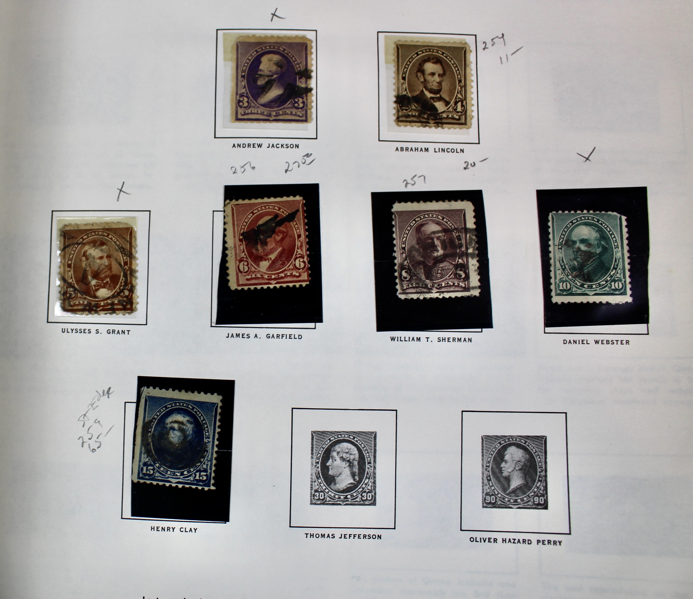 U.S. Stamp Collection in Liberty Album