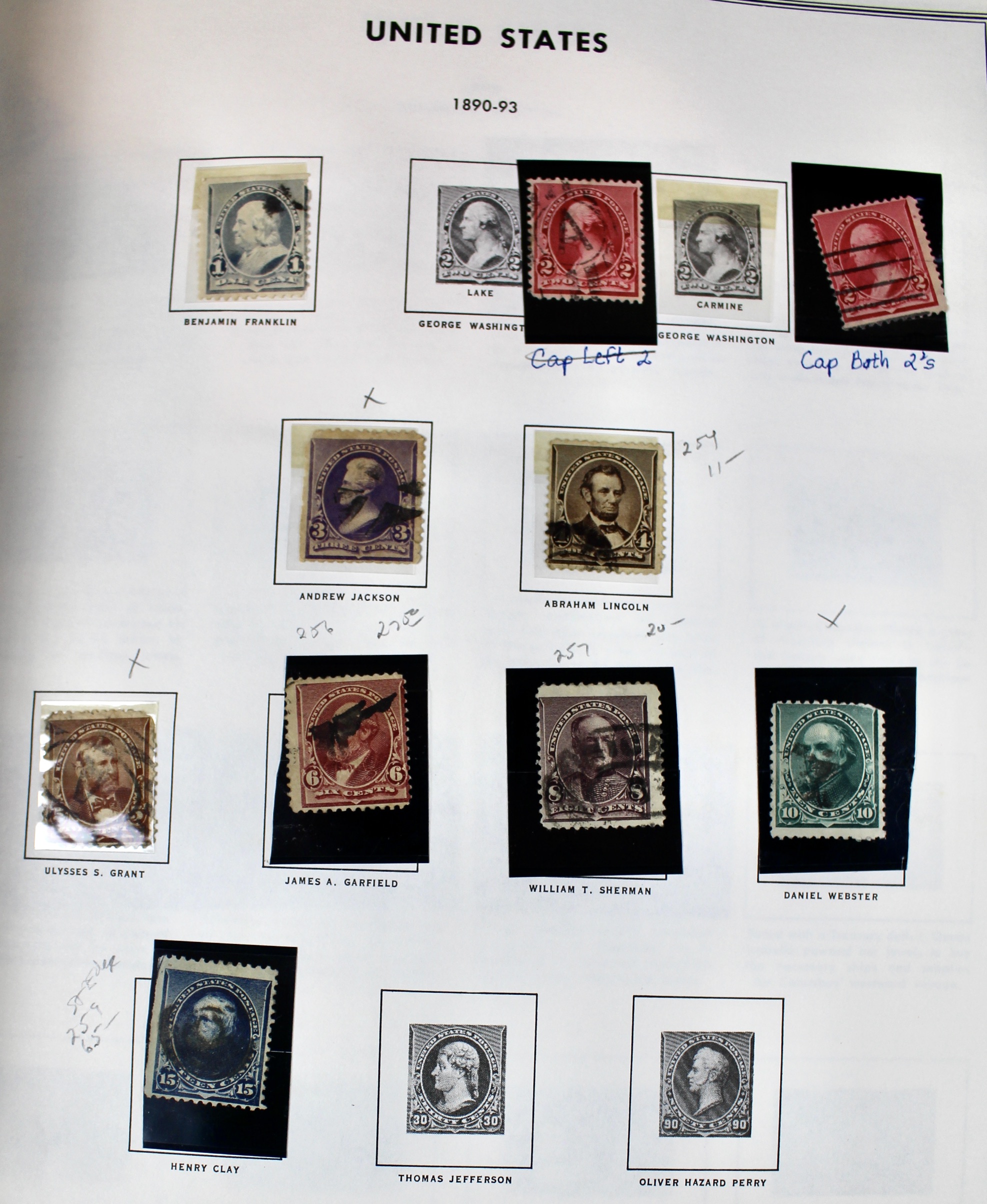 U.S. Stamp Collection in Liberty Album