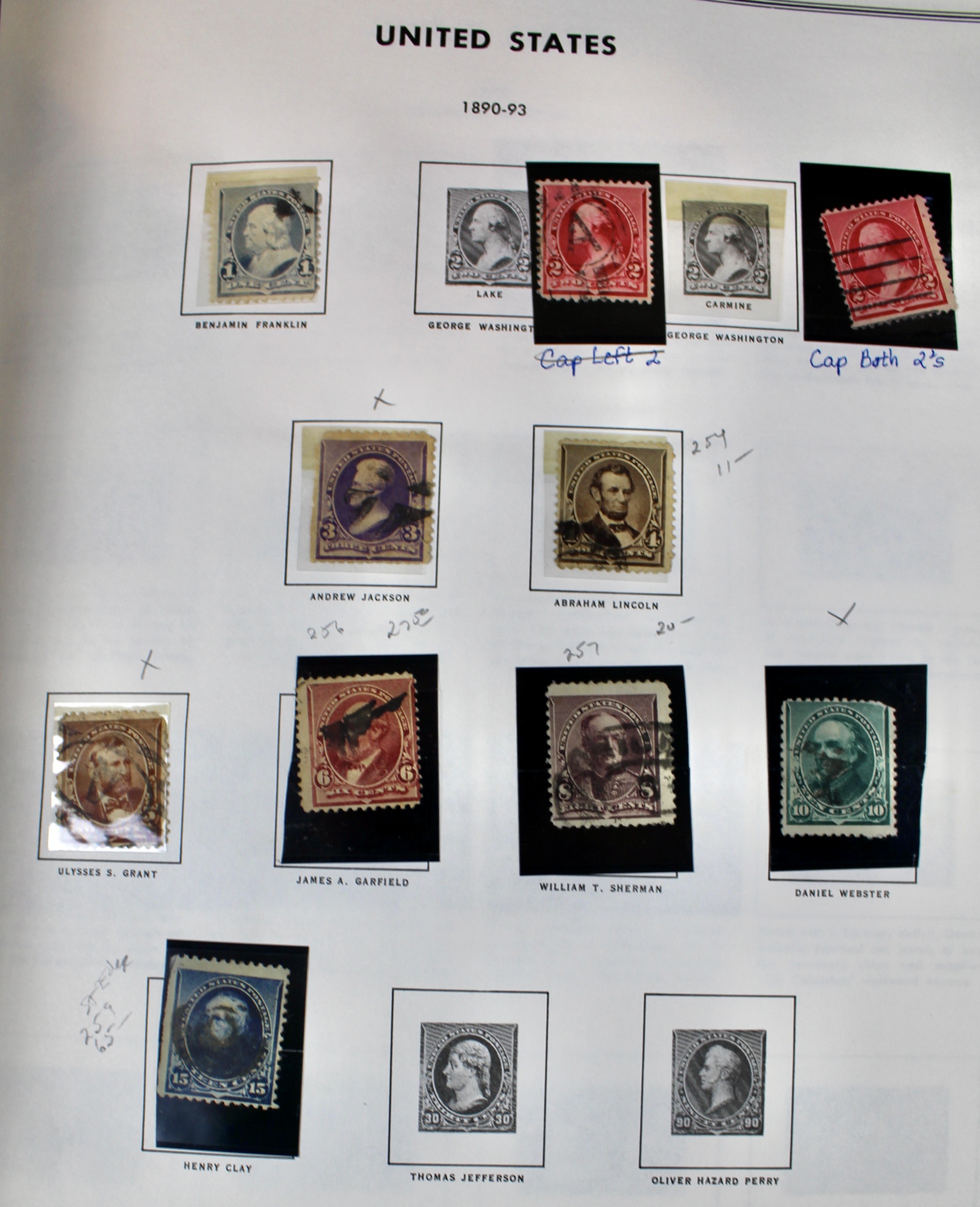 U.S. Stamp Collection in Liberty Album