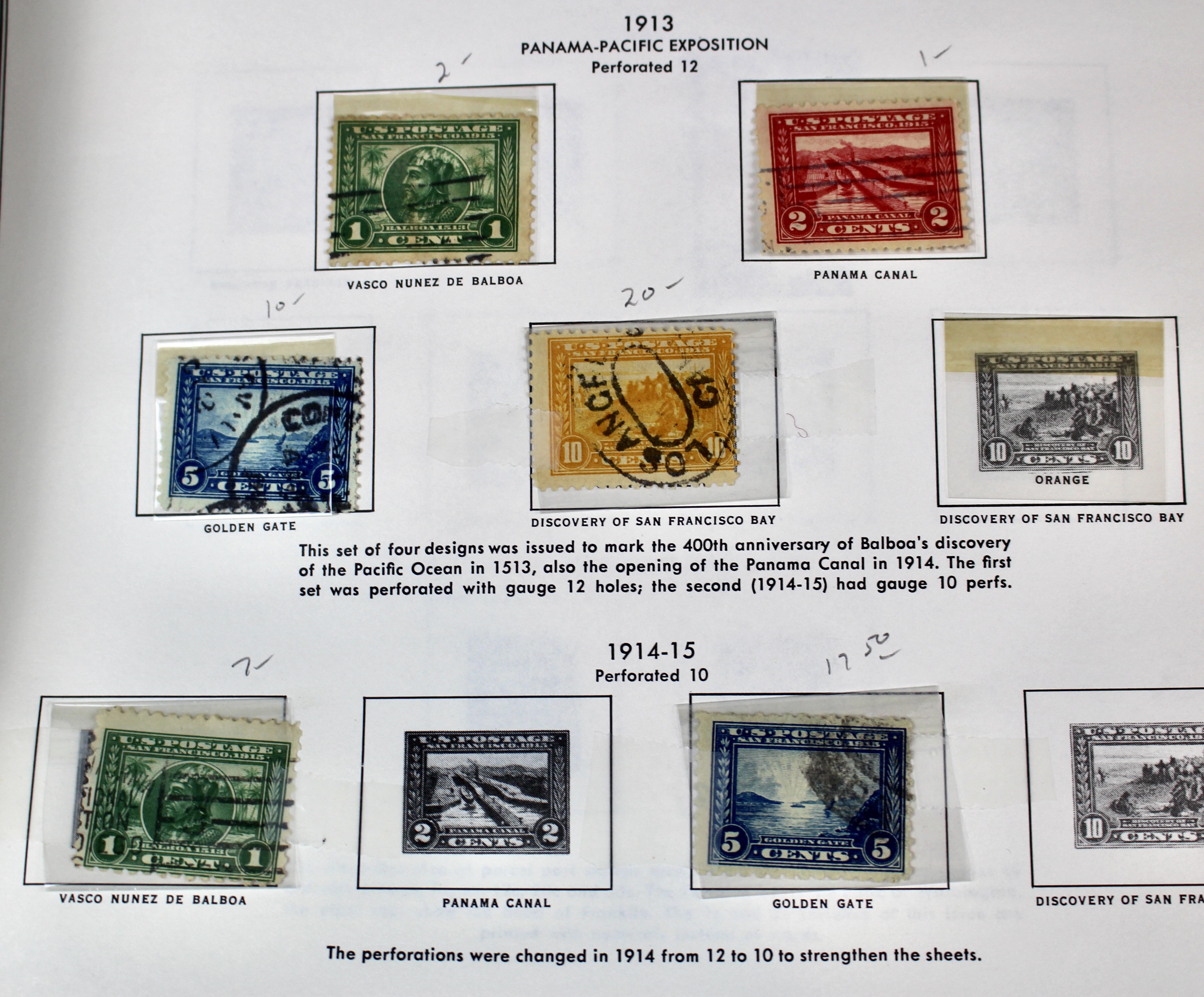 U.S. Stamp Collection in Liberty Album