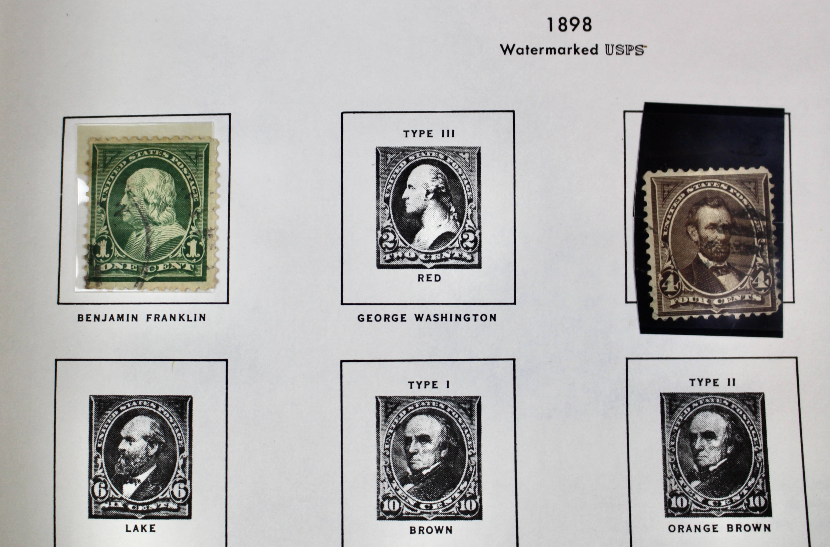 U.S. Stamp Collection in Liberty Album