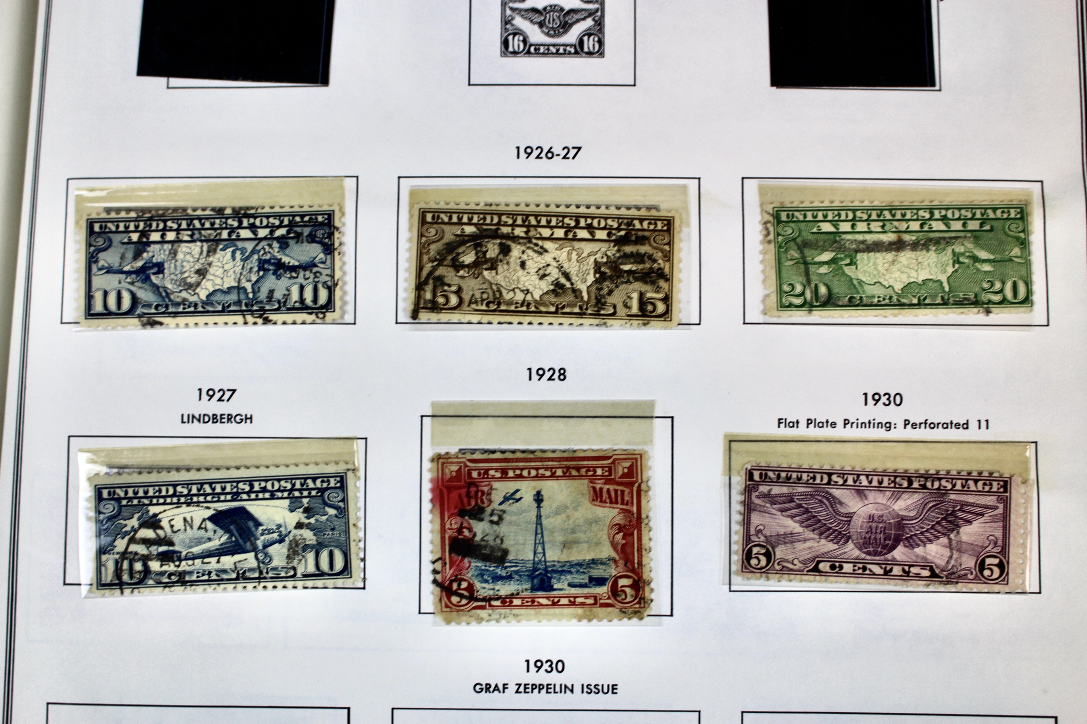 U.S. Stamp Collection in Liberty Album