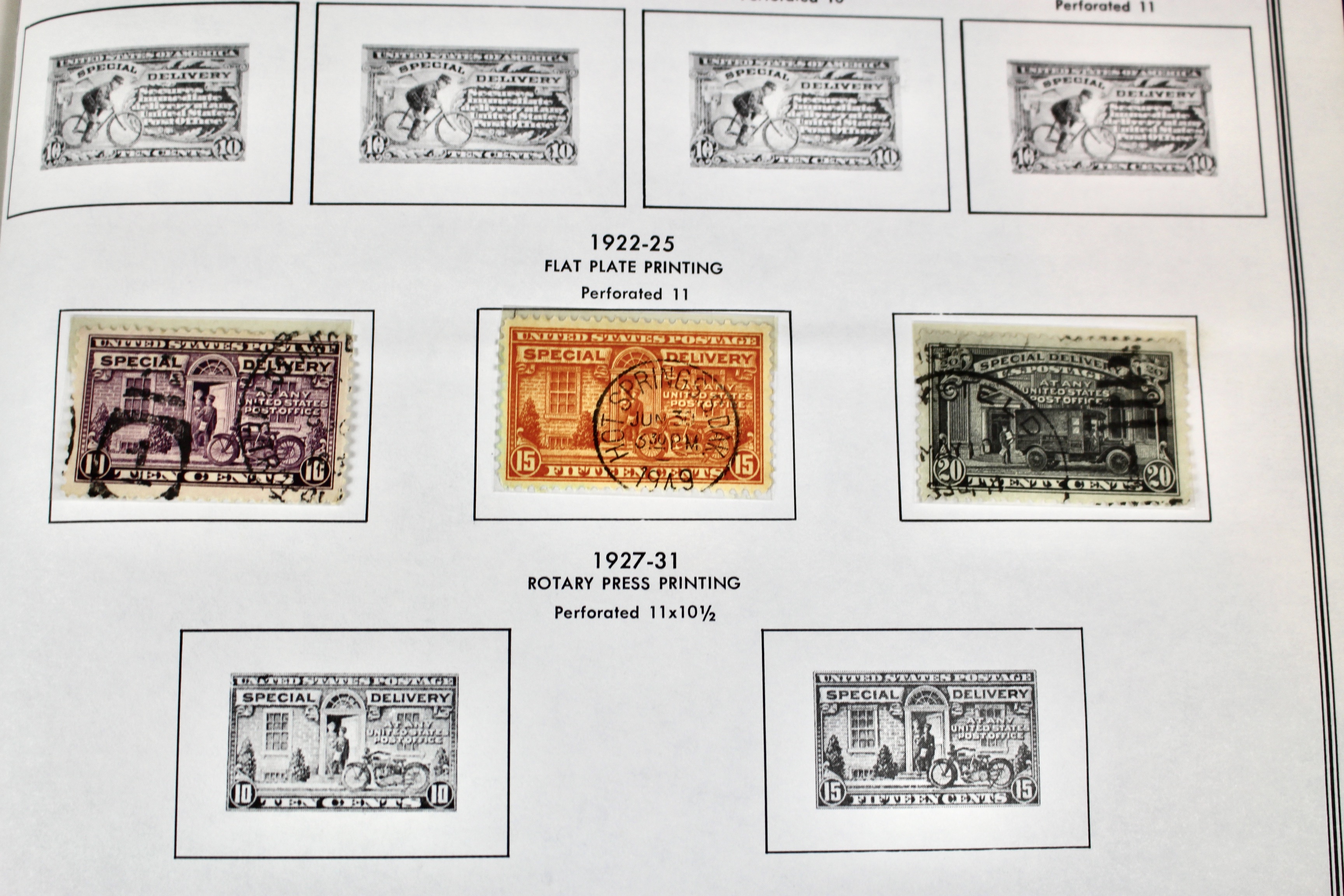 U.S. Stamp Collection in Liberty Album