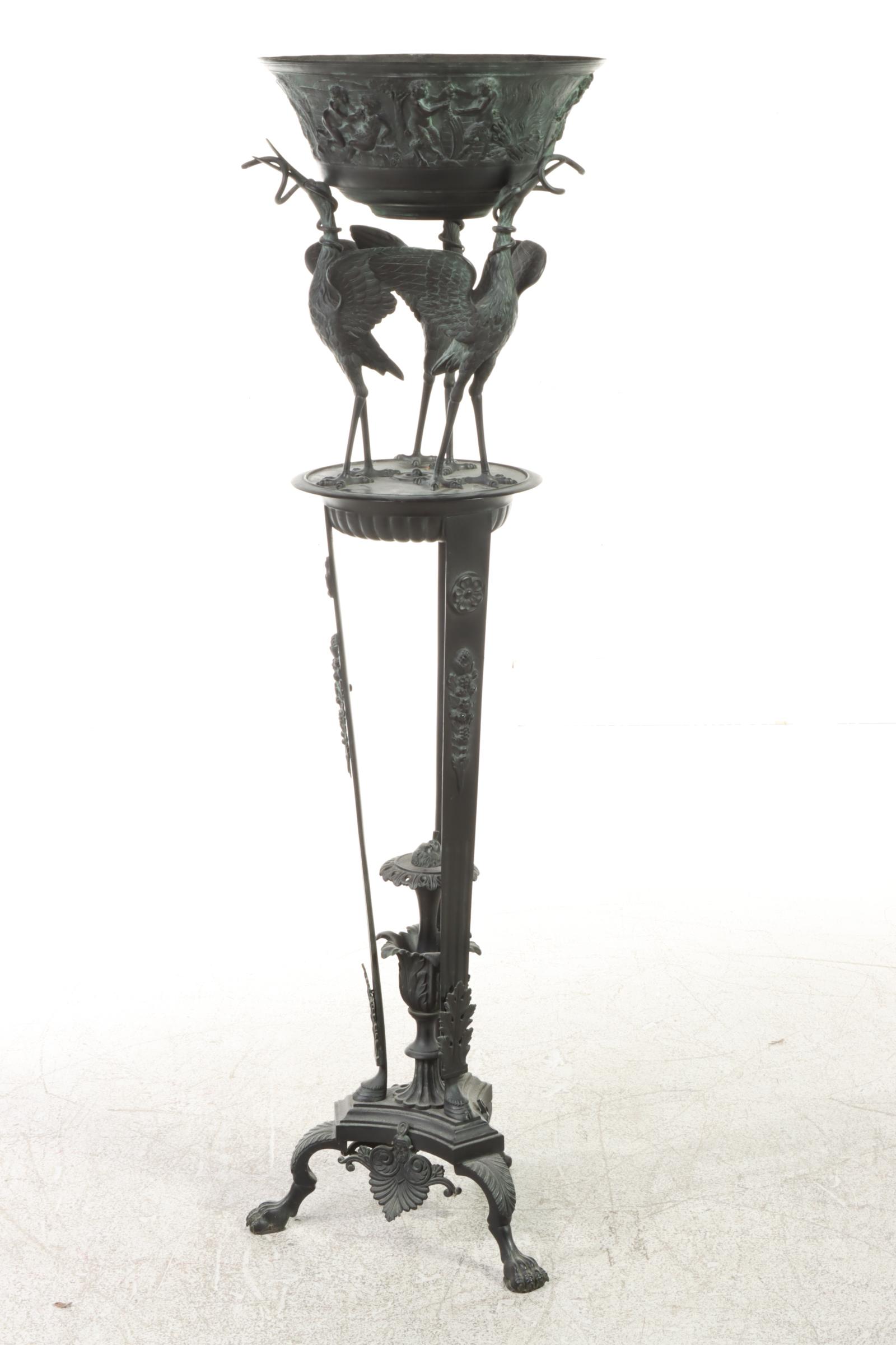 Chiurazzi Foundry Neoclassical Bronze Jardinière, 19th Century