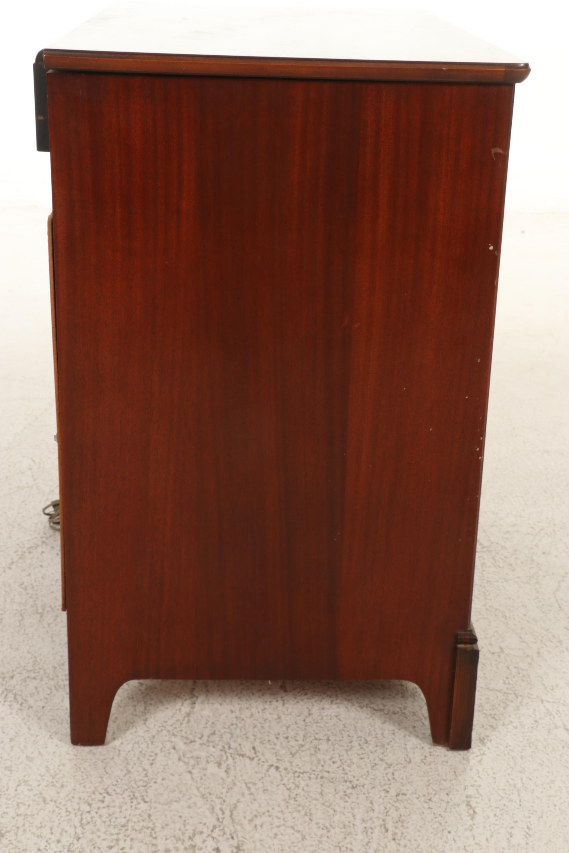 RCA Victor AM/FM "Living Stereo" System in Mahogany Console Cabinet, 1960s
