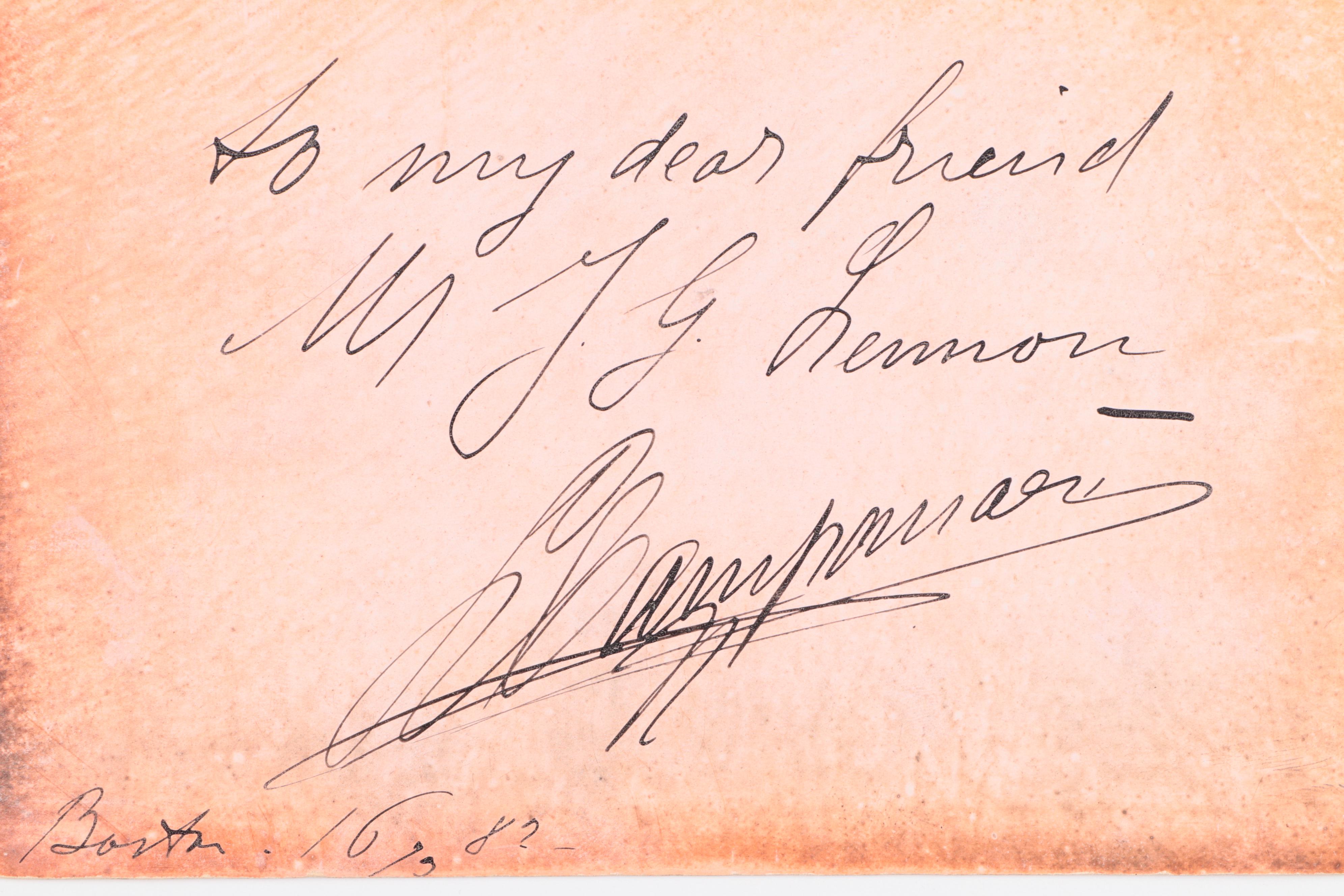 Signed Vladimir Horowitz, Josef Hoffman, Jascha Heifetz and Other Ephemera