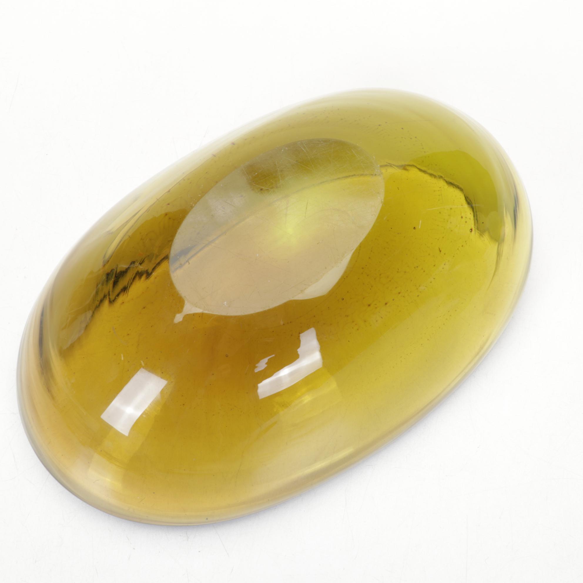 Higgins Fused Glass Ashtray With Arabia Ceramic Pitcher and Other Art Glass