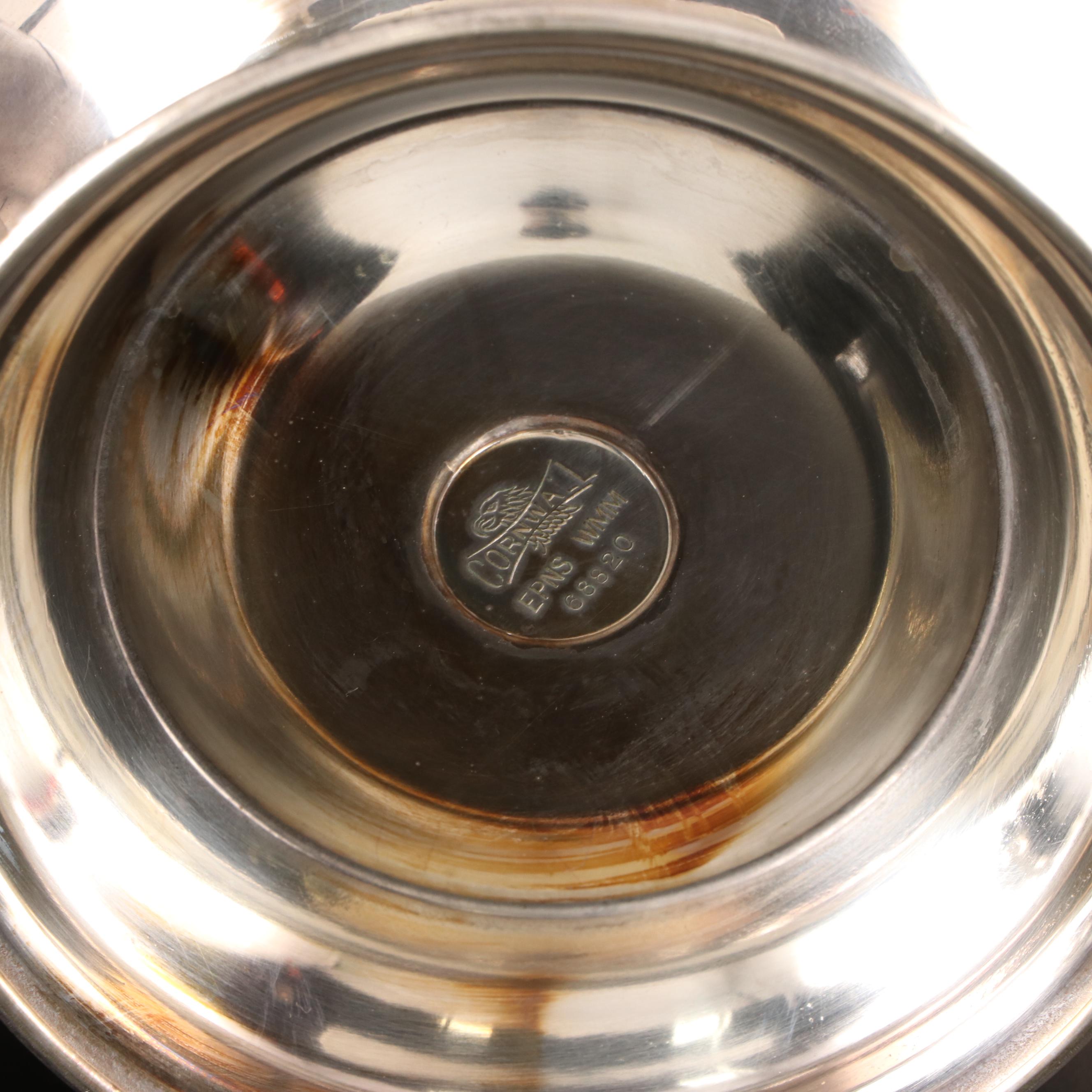 Silver Plate Pitchers and Other Serveware