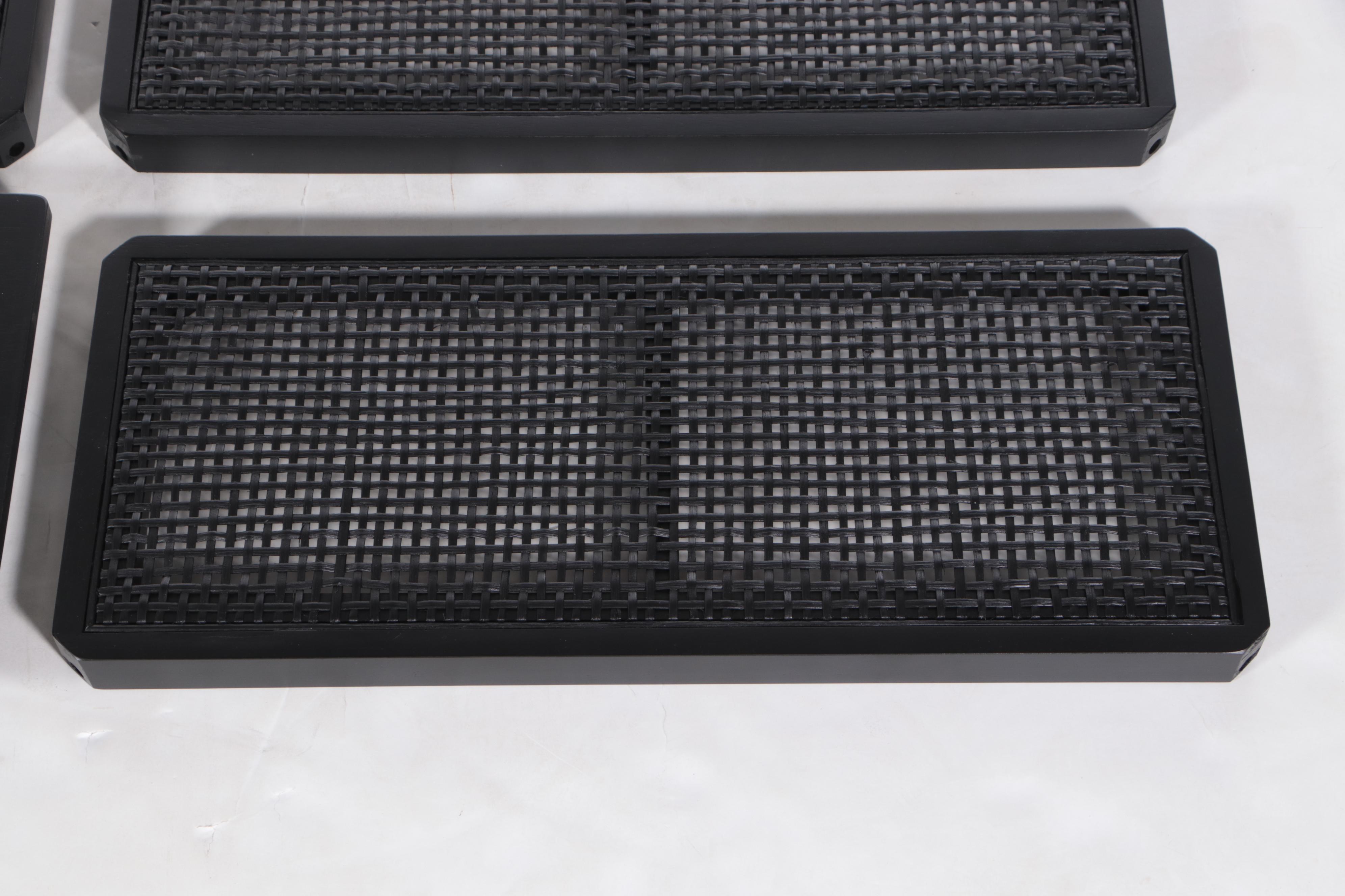 Hearth & Hand With Magnolia Wood and Cane Four-Shelf Bookcase