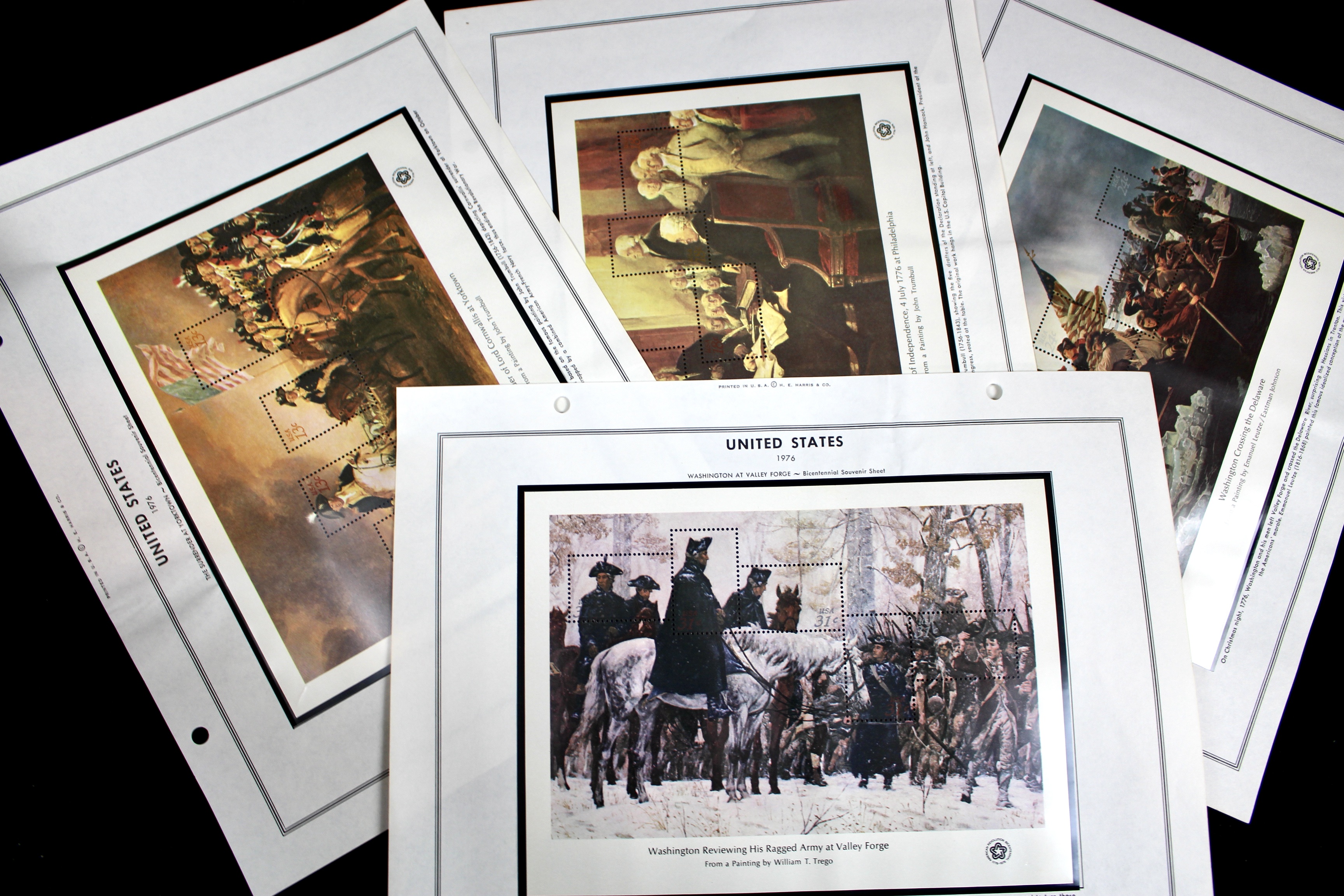 Mint Condition U.S. Postage Stamp Collection, 1940 to 1988